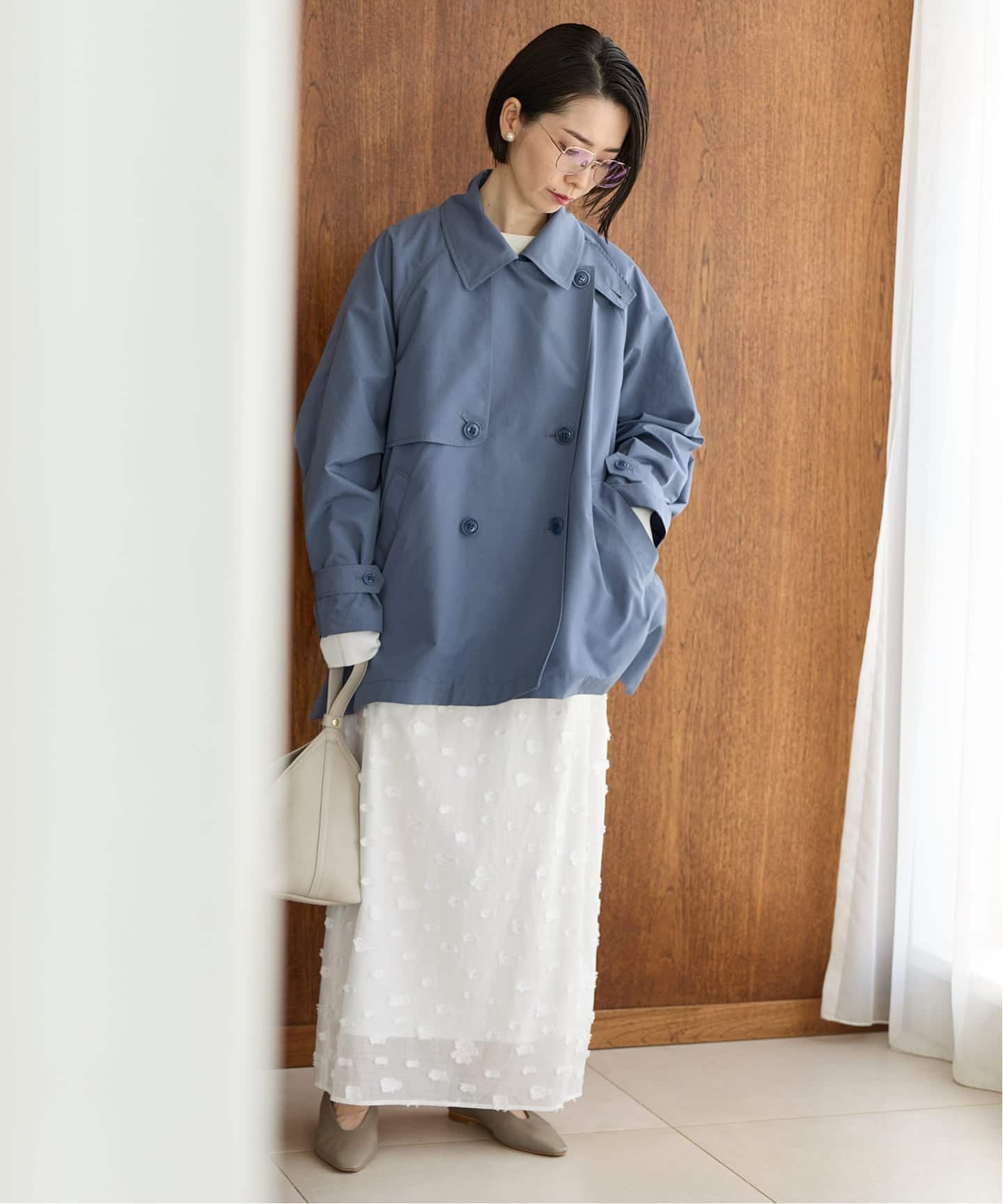 新品タグ付き IENA＊ALBINI フラワージャガードスカート 予約》フラワージャガードタックスカート（ロング・マキシ丈スカート