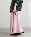 《予約》キュプラサテンフレアスカート