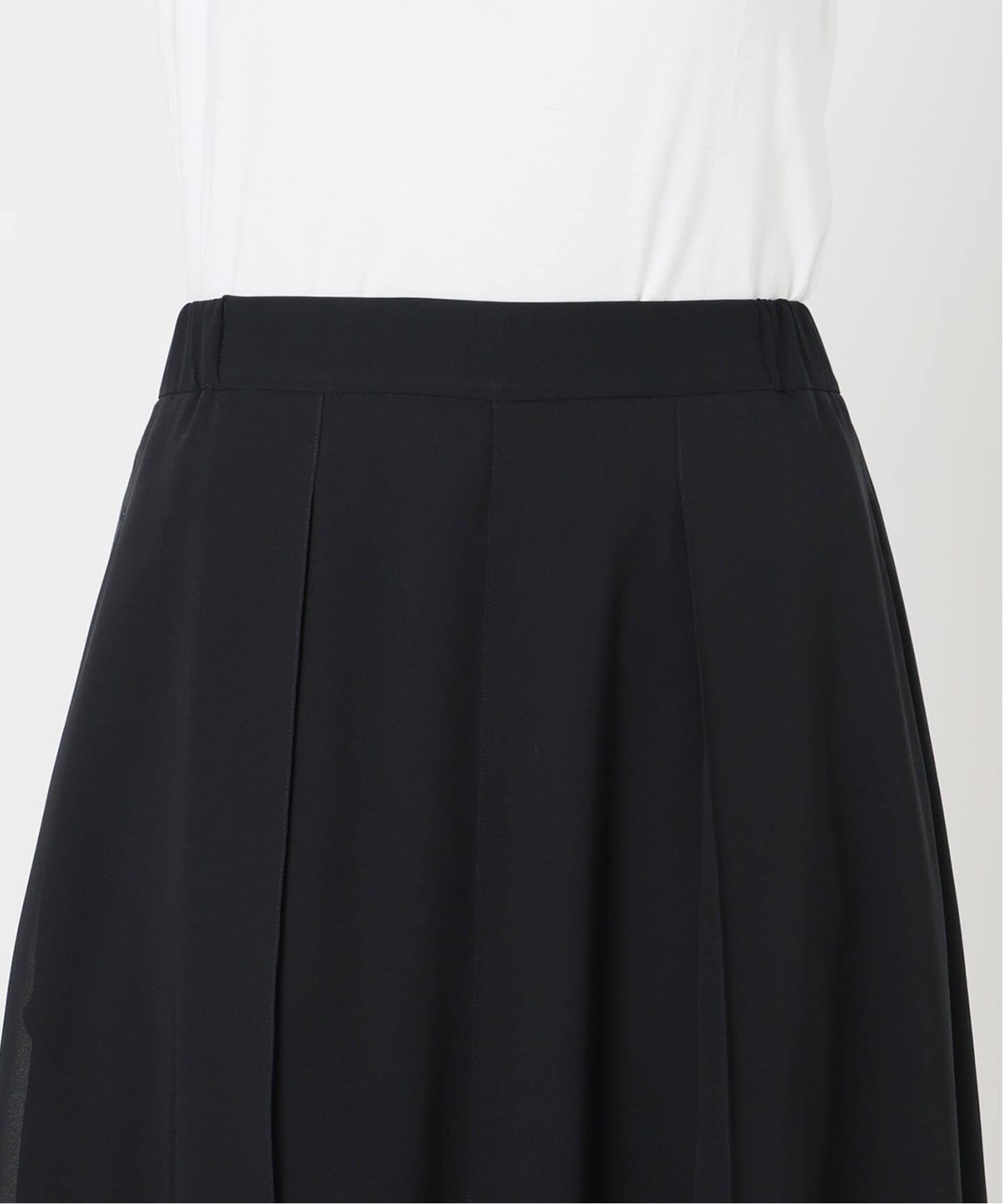 &NAVY シアーピンタックスカート（ロング・マキシ丈スカート）｜IENA