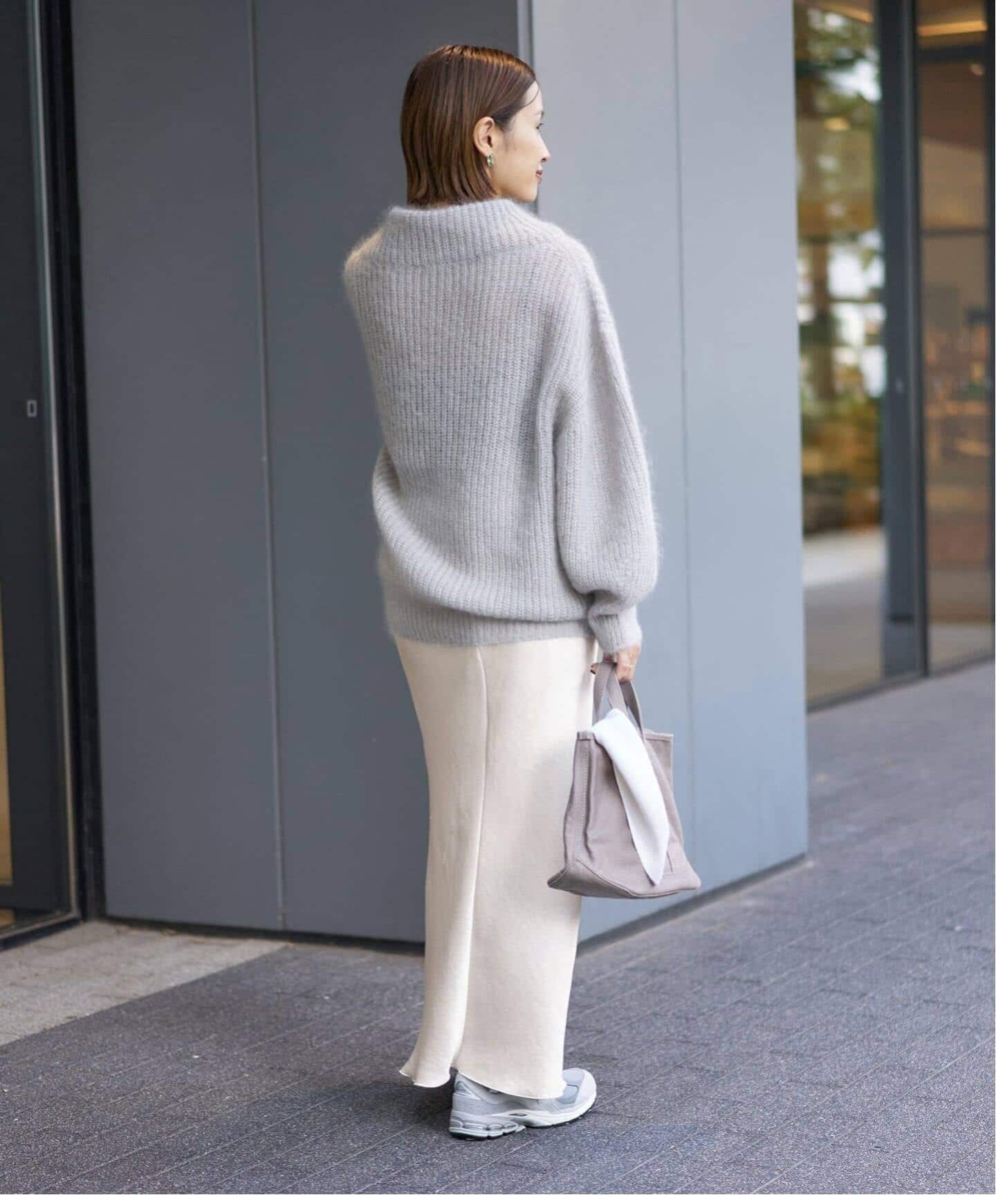 追加16》ダブルサテンスカート（ロング・マキシ丈スカート）｜IENA