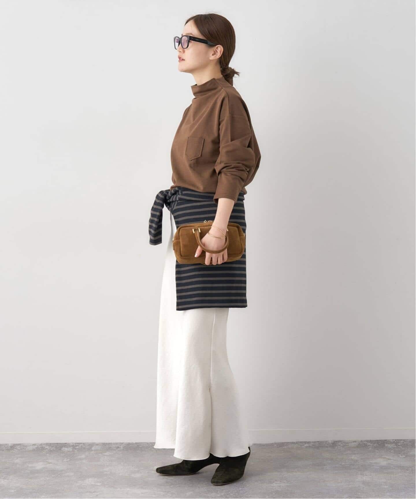 追加16》ダブルサテンスカート（ロング・マキシ丈スカート）｜IENA