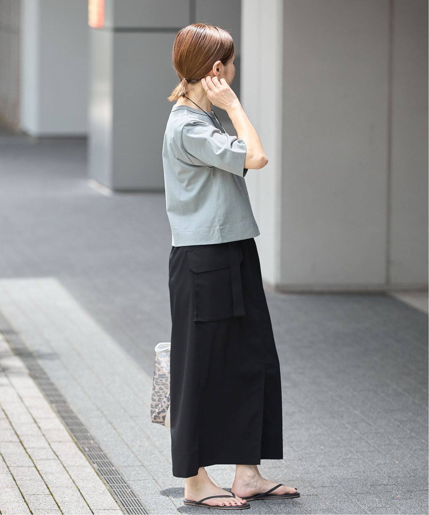 追加予約/新色あり》ハイツイストペンシルロングスカート（ロング