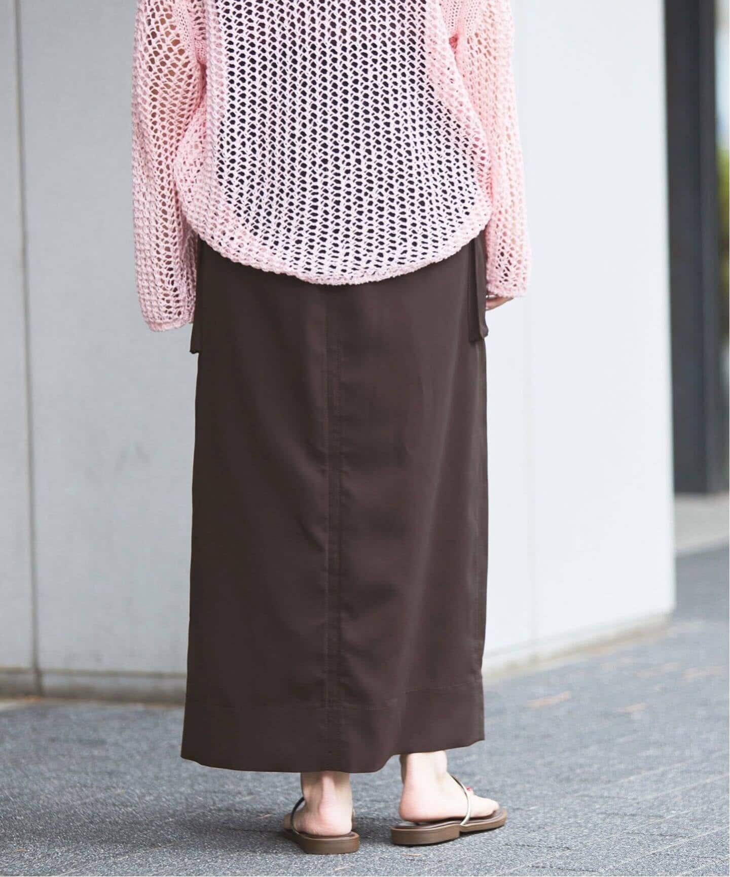 追加予約/新色あり》ハイツイストペンシルロングスカート（ロング