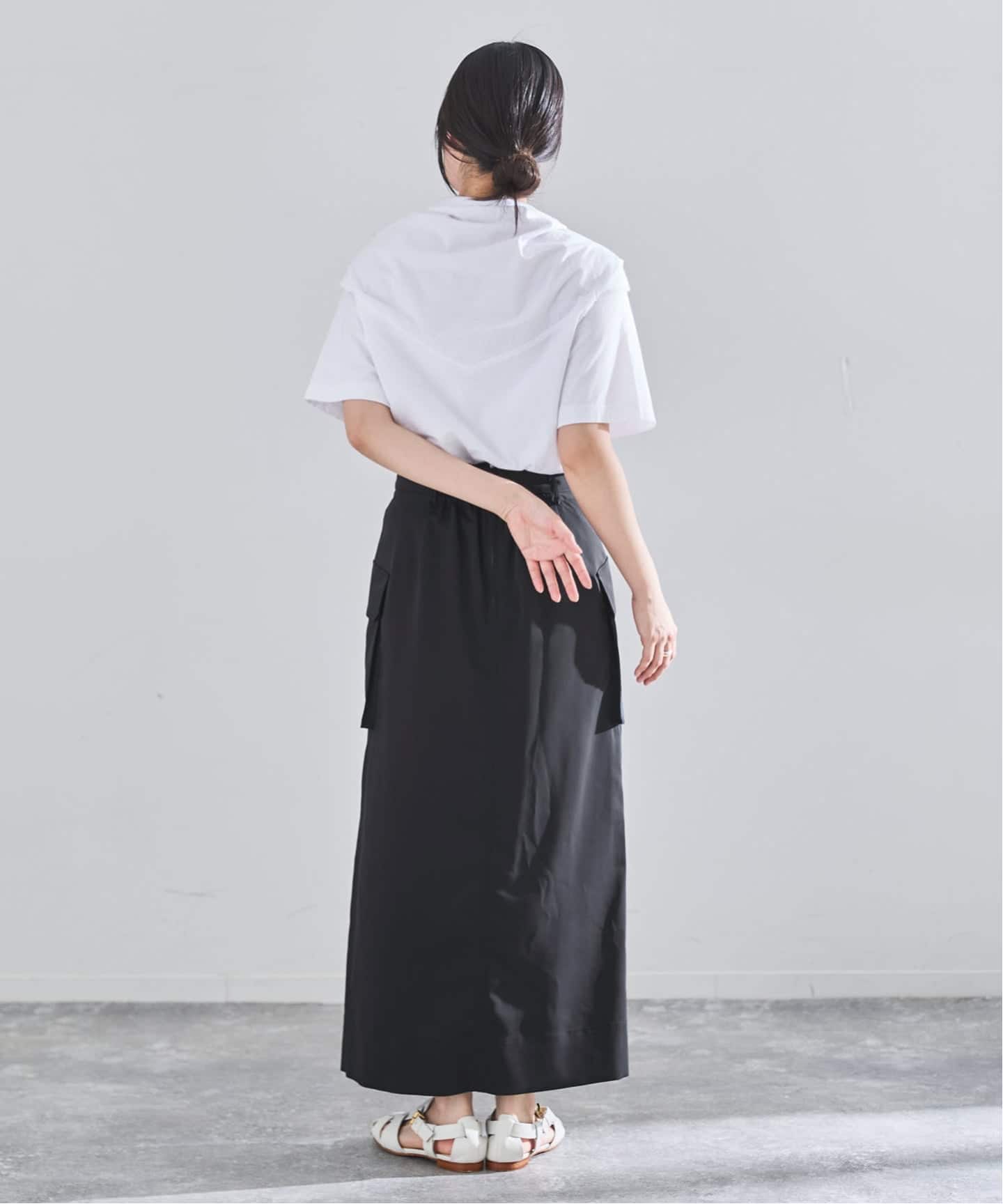ハイツイストペンシルロングスカート（ロング・マキシ丈スカート