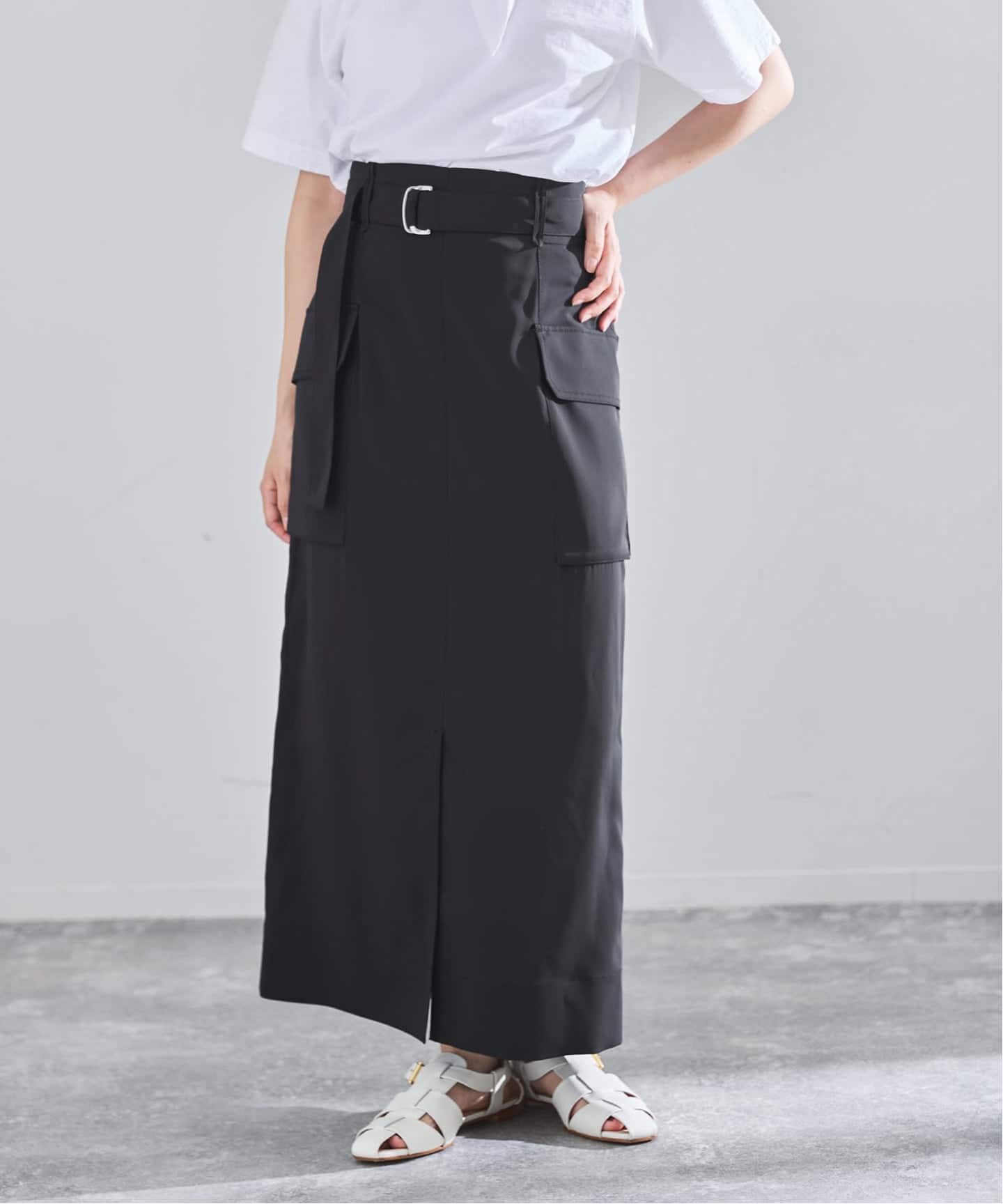 ハイツイストペンシルロングスカート（ロング・マキシ丈スカート