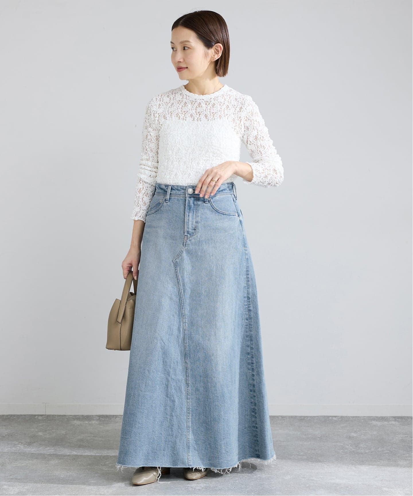 IENA 【YANUK/ヤヌーク】リメイクスカート　M YANUK/ヤヌーク】リメイクスカート◇ | イエナ(IENA) | マルイウェブ