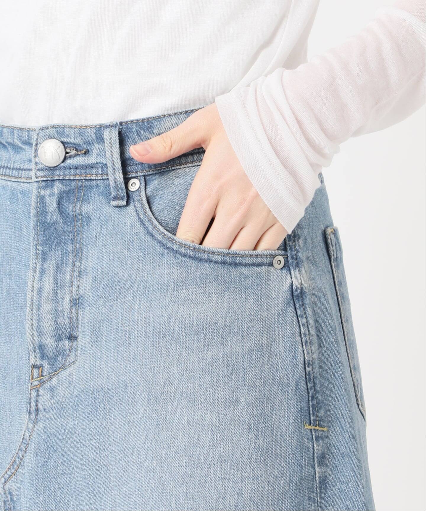 YANUK/ヤヌーク Flare Long Skirt スカート（デニムスカート）｜IENA