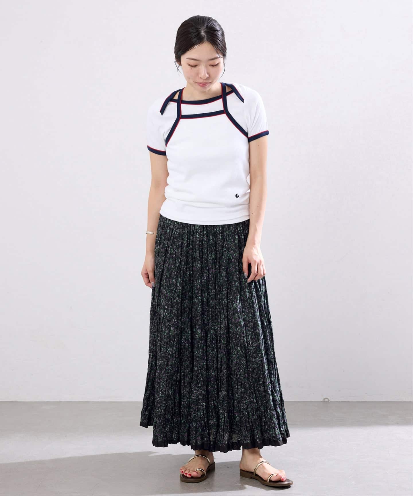 美品 MARIHA マリハ 草原の虹のスカート IENA 別注 MARIHA/マリハ 別注 草原の虹のスカート PRINT 3212268151（ロング