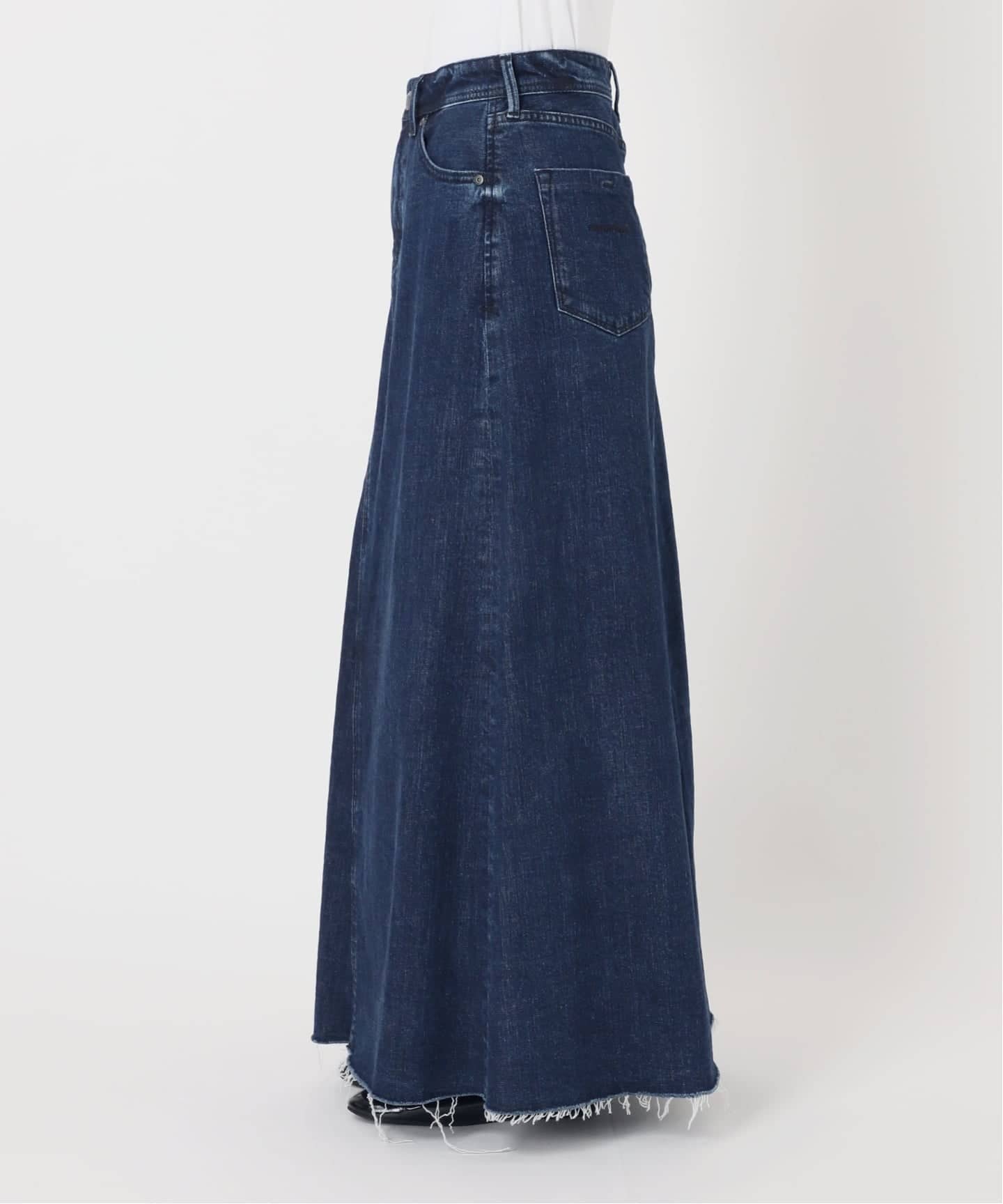 予約》YANUK/ヤヌーク 別注 Flare Long Skirt スカート（デニム