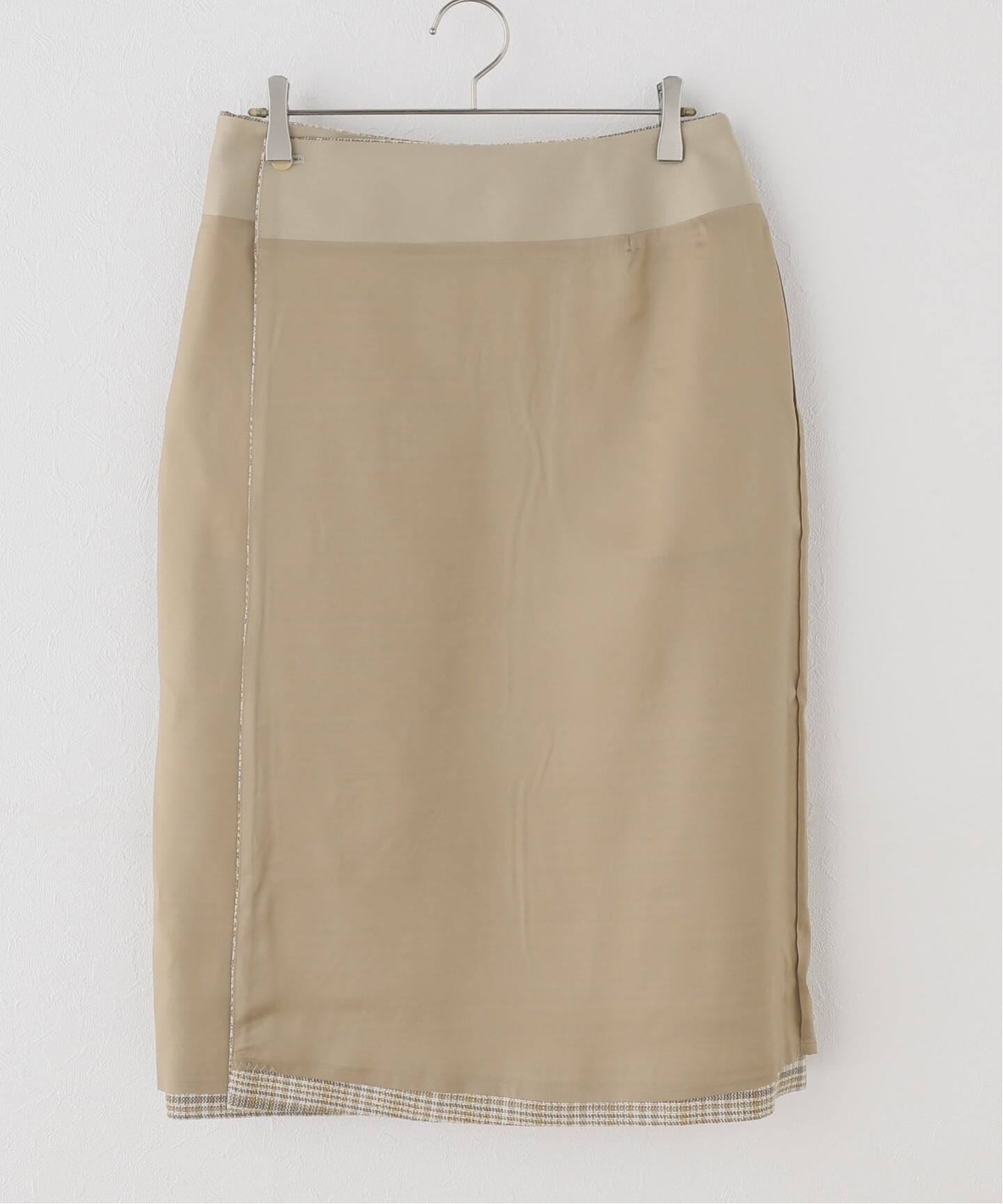 AURALEE/オーラリー SILK LINEN CHECK SK スカート A26SS05SN（その他