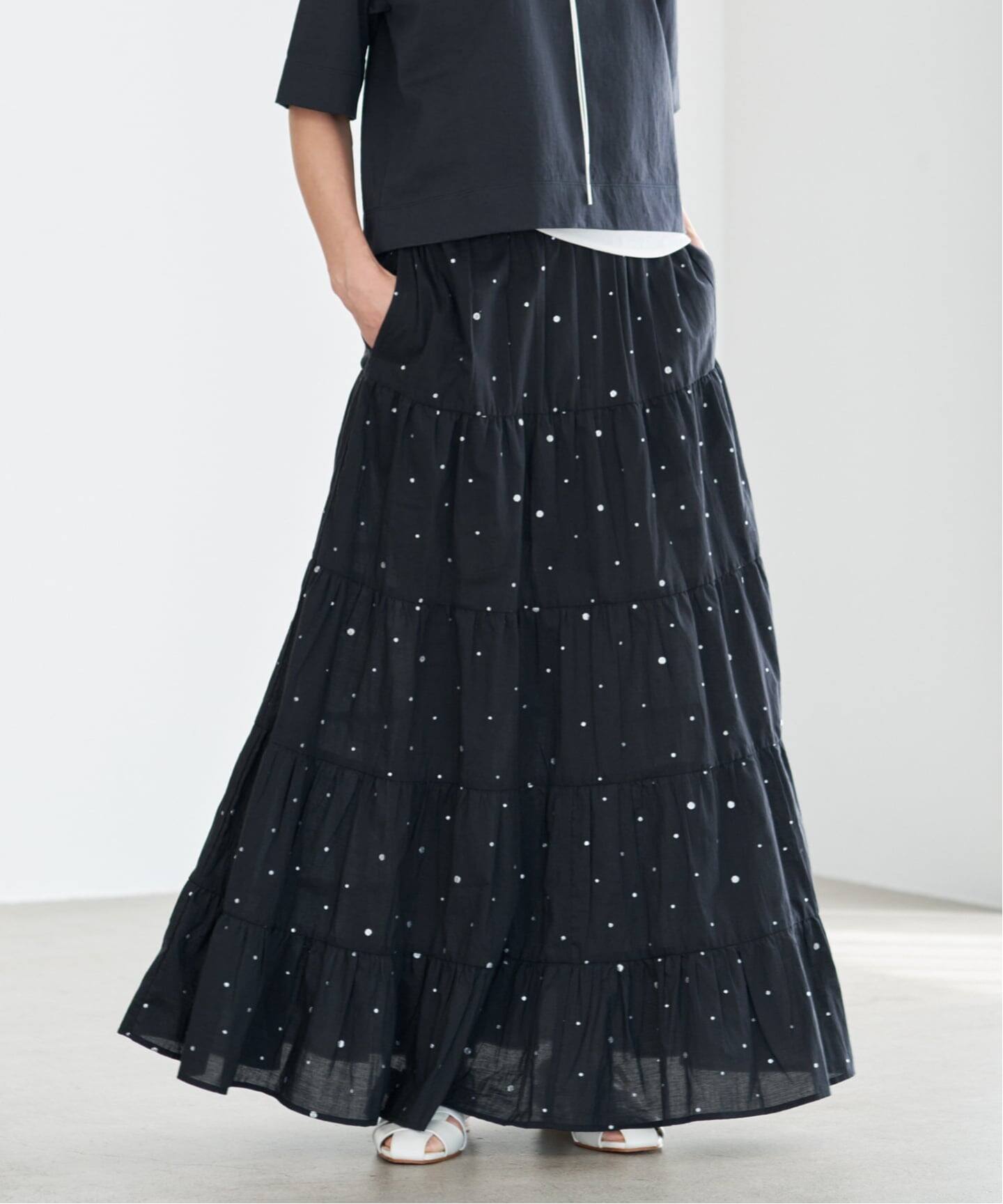 COUTURE D'ADAM/クチュールドアダム Tiered Skirt スカート 26SS-236