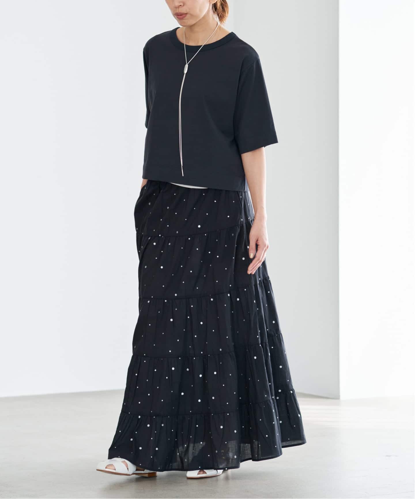 【26SS】クチュールドアダム スカート COUTURE D'ADAM/クチュールドアダム Tiered Skirt スカート 26SS-236