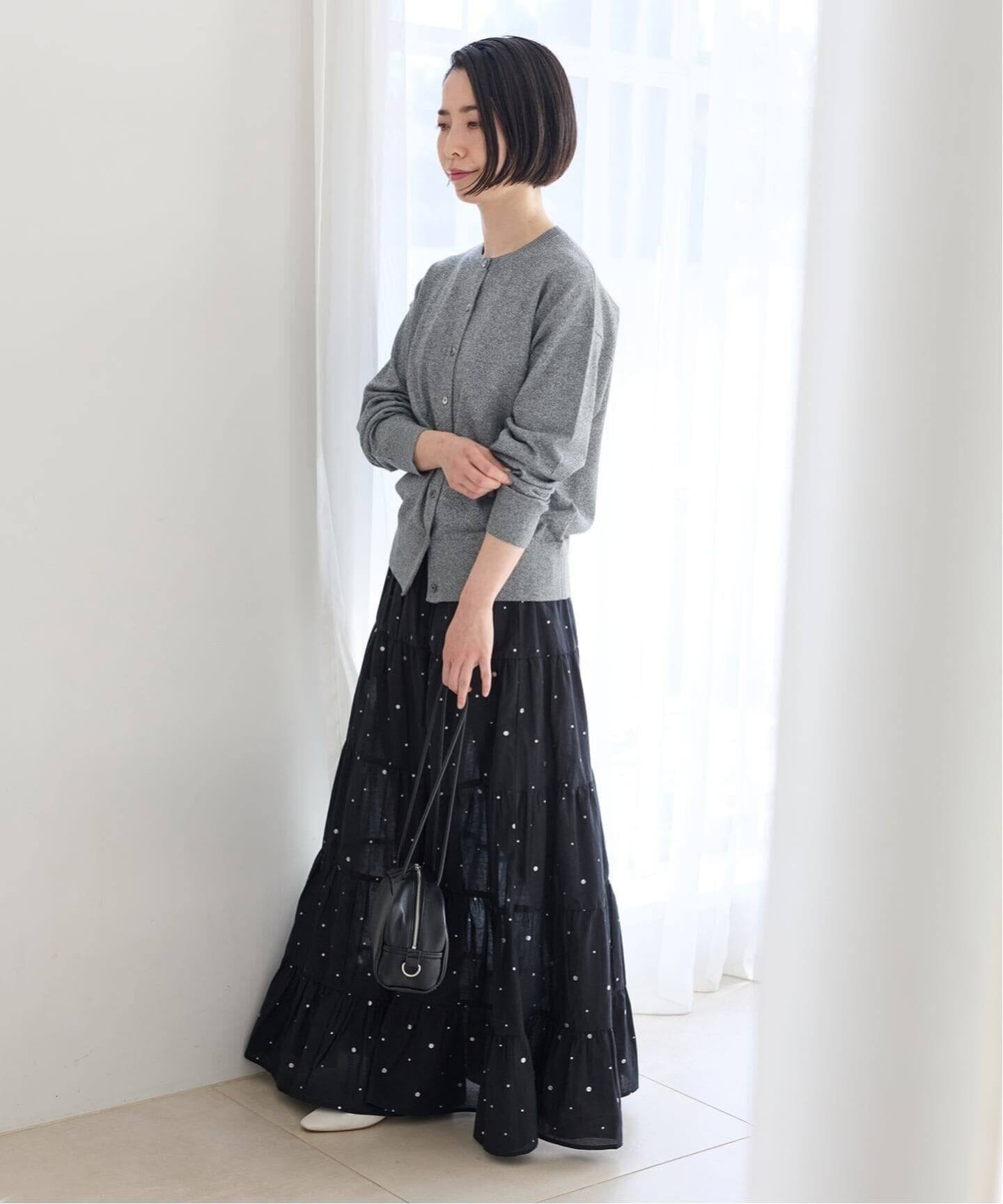 COUTURE D'ADAM/クチュールドアダム Tiered Skirt スカート 26SS-236