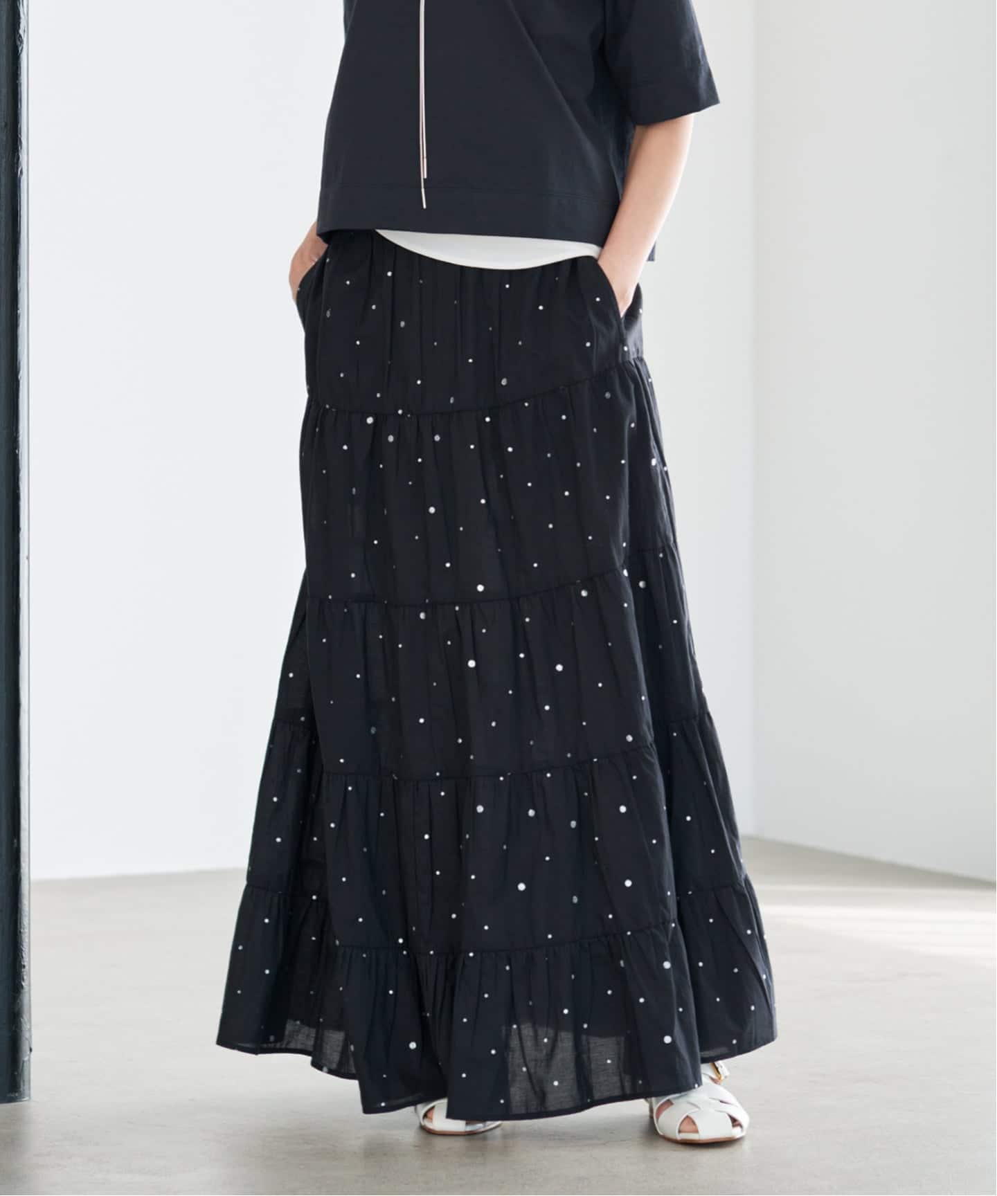 COUTURE D'ADAM/クチュールドアダム Tiered Skirt スカート 26SS-236