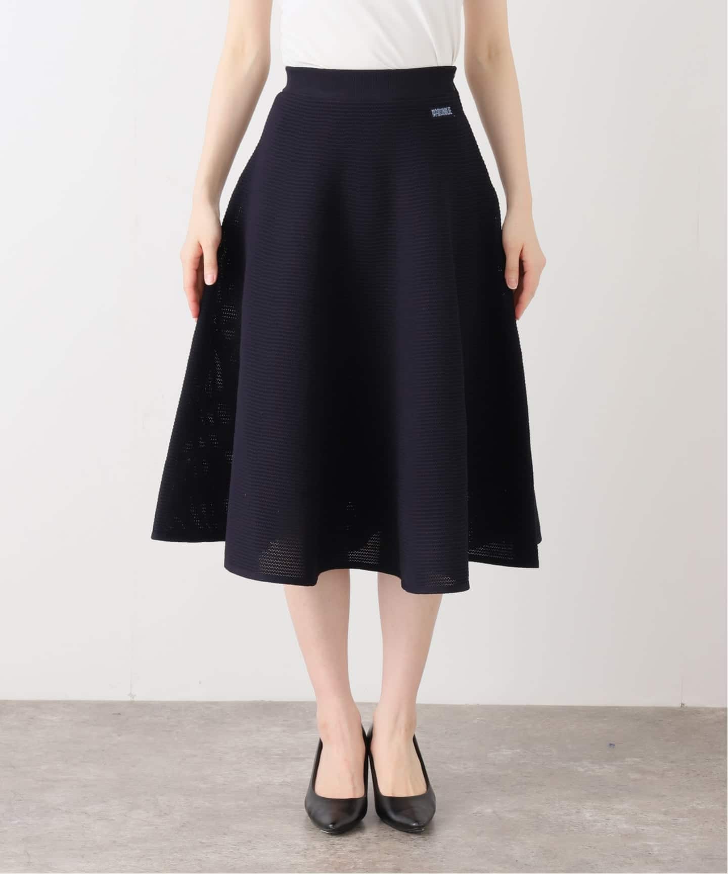 MADISONBLUE/マディソンブルー FLARE SK MESH スカート MB251-8704