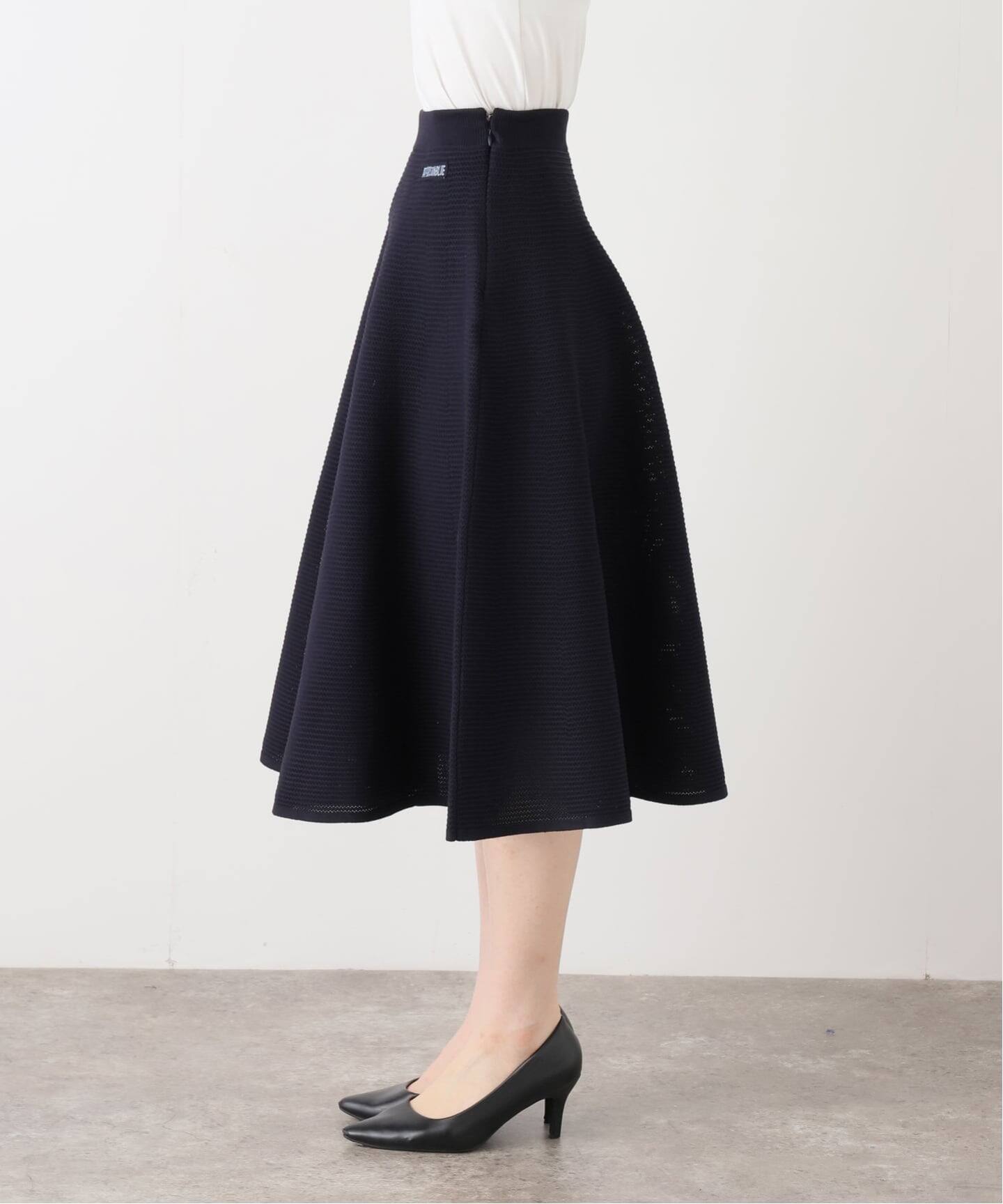 MADISONBLUE/マディソンブルー FLARE SK MESH スカート MB251-8704