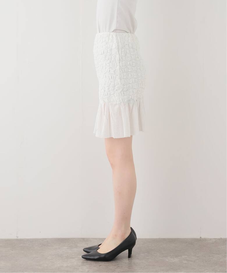 venit/ヴェニット SMOCKING CHECK SK スカート VEG5628A（その他 