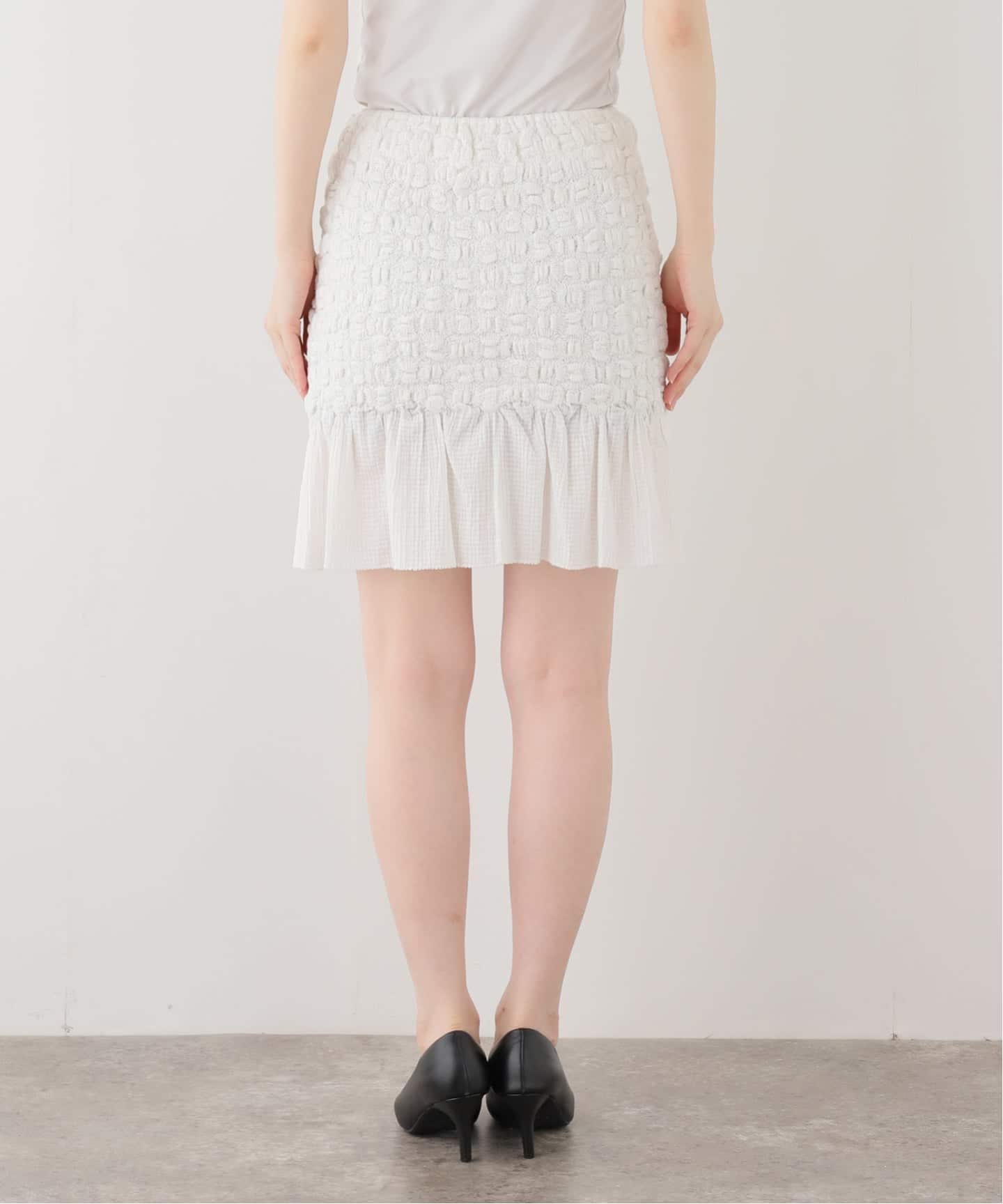 venit/ヴェニット SMOCKING CHECK SK スカート VEG5628A(その他 venit/ヴェニット SMOCKING CHECK SK スカート VEG5628A(その他