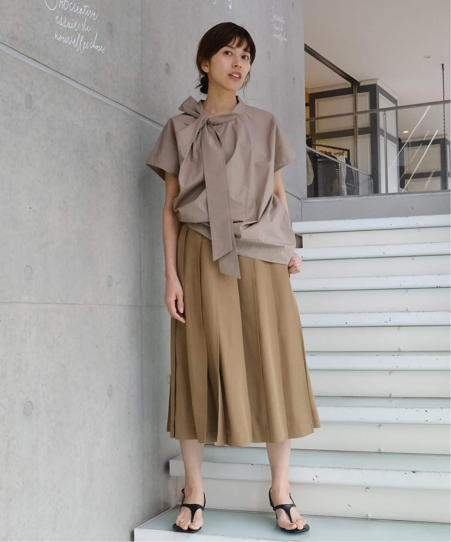 Maison IENA 別注 Nell/ネル プリーツスカート 261-10297（その他
