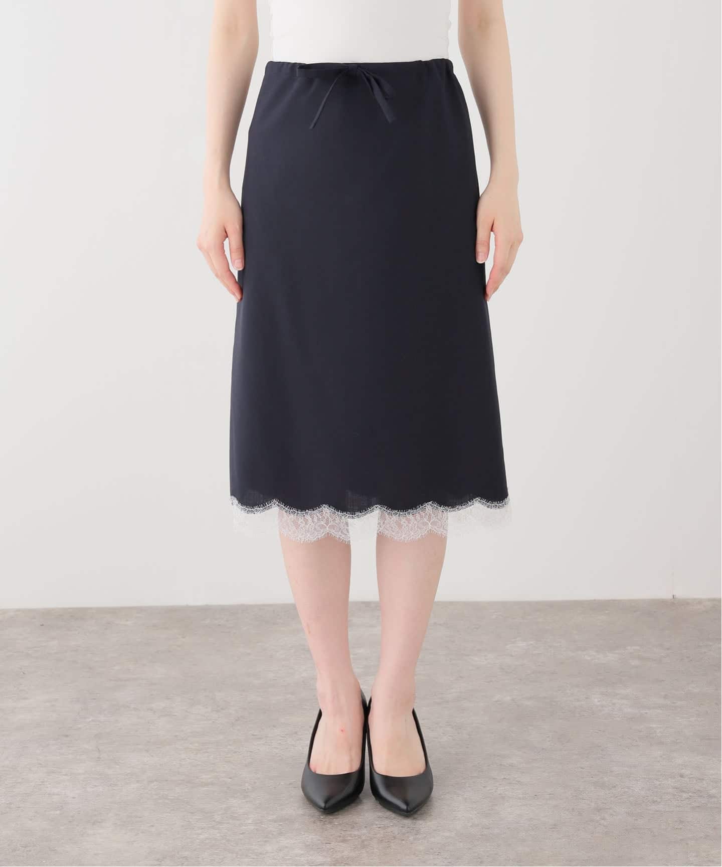 MADISONBLUE/マディソンブルー MIDDLE SKIRT LACE PE/W スカート MB261