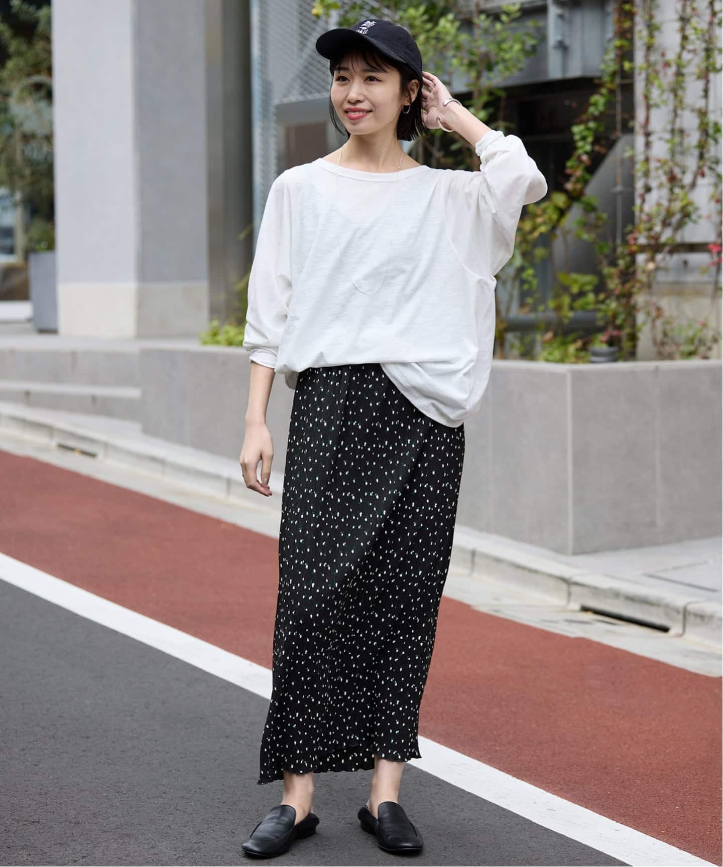 flower pleats アイラインスカート（その他スカート）｜SLOBE IENA
