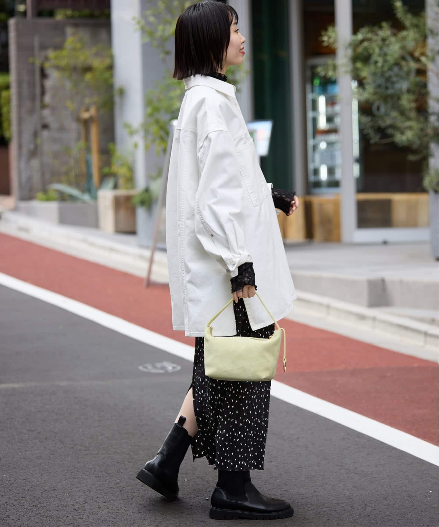 26SS✨完売品✨スローブイエナ　flower pleats アイラインスカー flower pleats アイラインスカート（スカート）｜SLOBE IENA