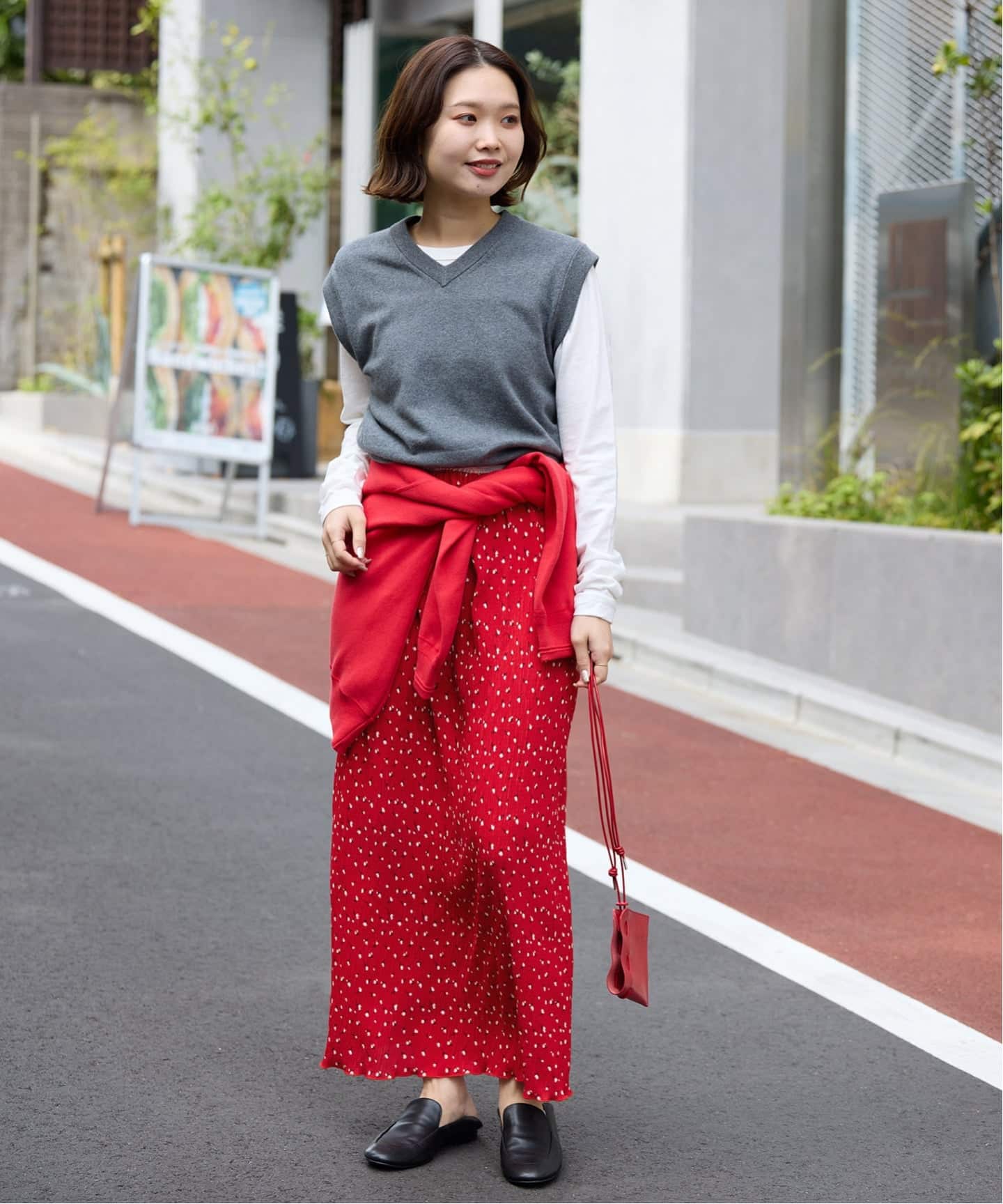 flower pleats アイラインスカート（その他スカート）｜SLOBE IENA