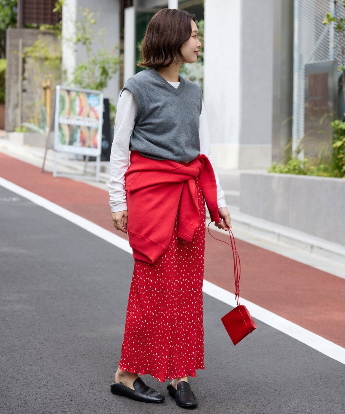 flower pleats アイラインスカート（その他スカート）｜SLOBE IENA
