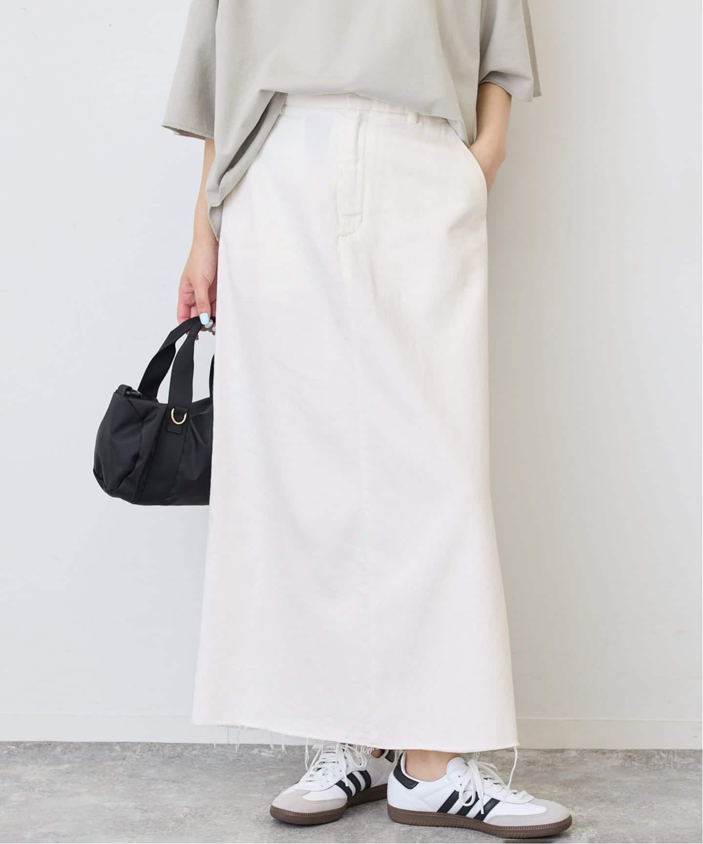 LE DENIM BOXY TUCK デニムスカート（デニムスカート）｜SLOBE IENA