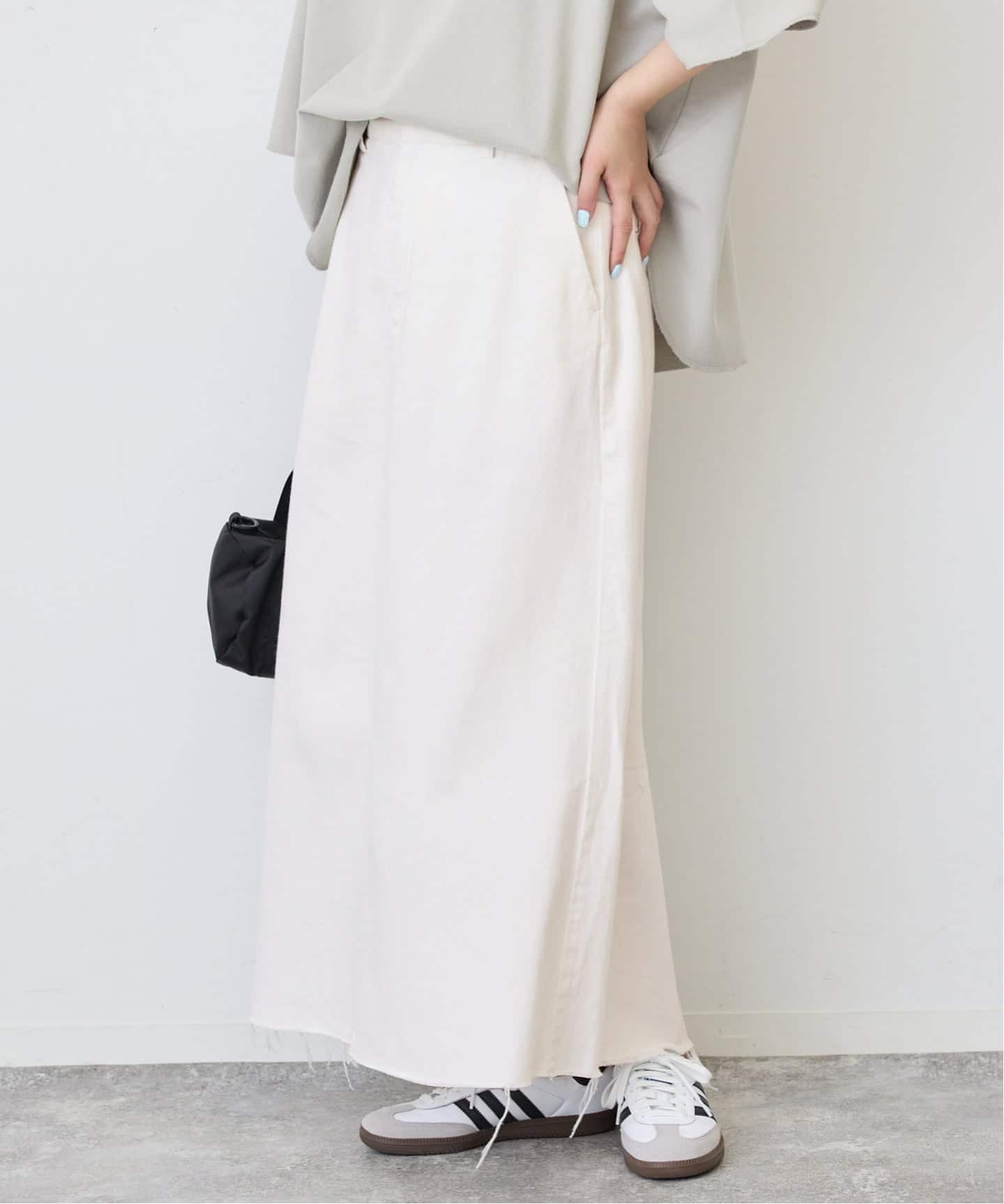 LE DENIM BOXY TUCK デニムスカート（デニムスカート）｜SLOBE IENA