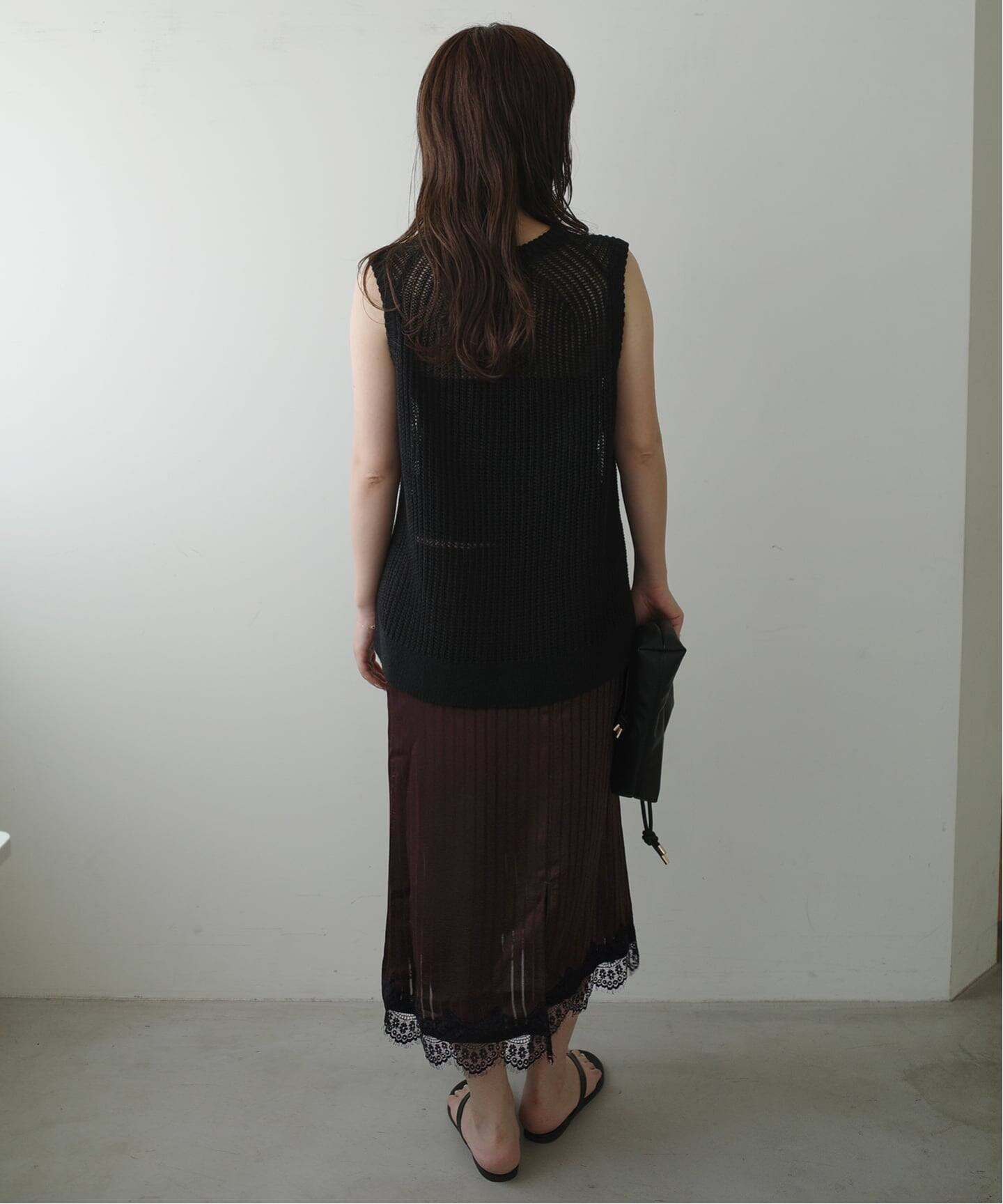 ARCHIVE STANCE/アーカイブスタンス SLOBE別注 サテンレーススカート