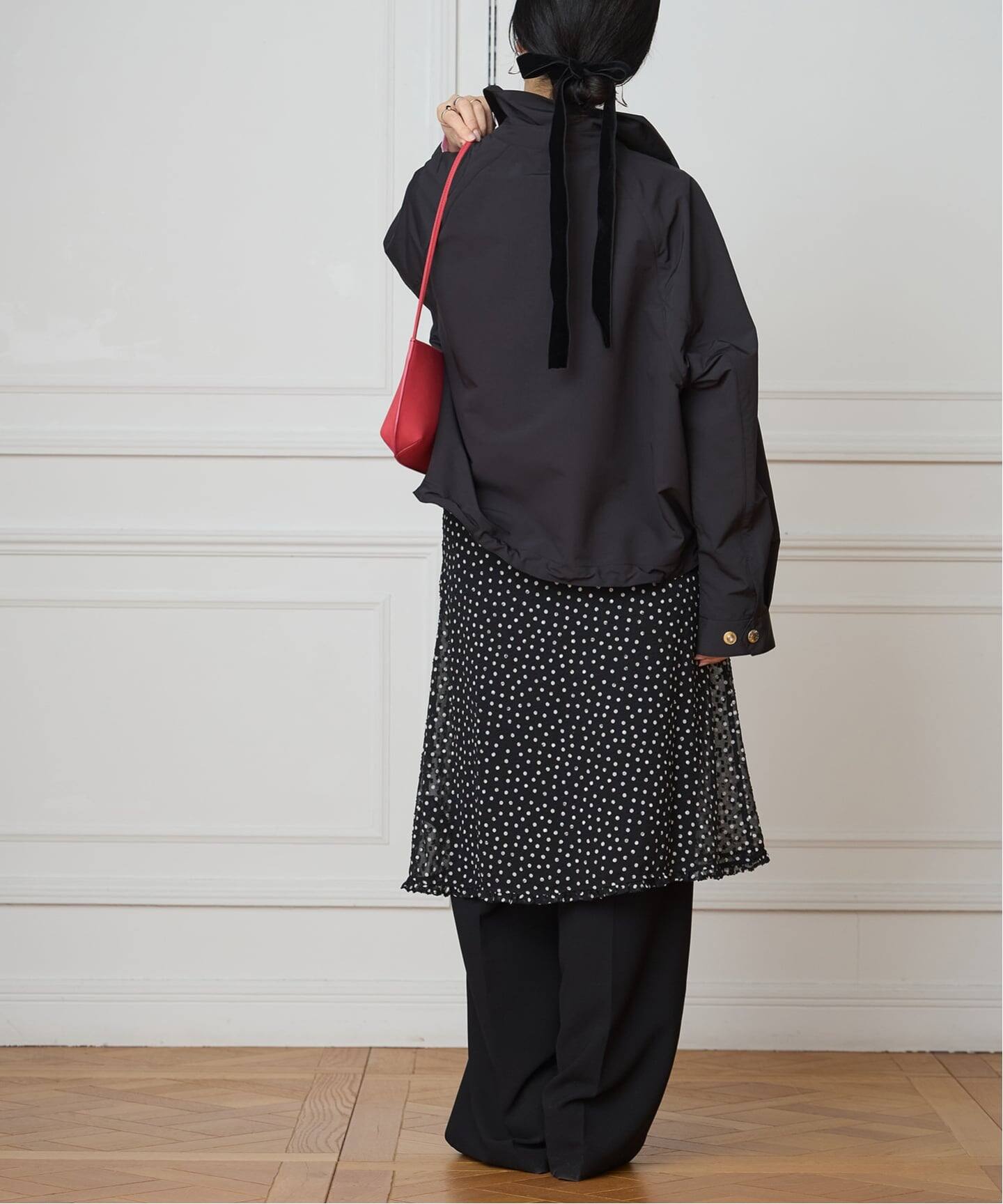 IENA LA BOUCLE シアードットスカート（ひざ丈スカート）｜IENA
