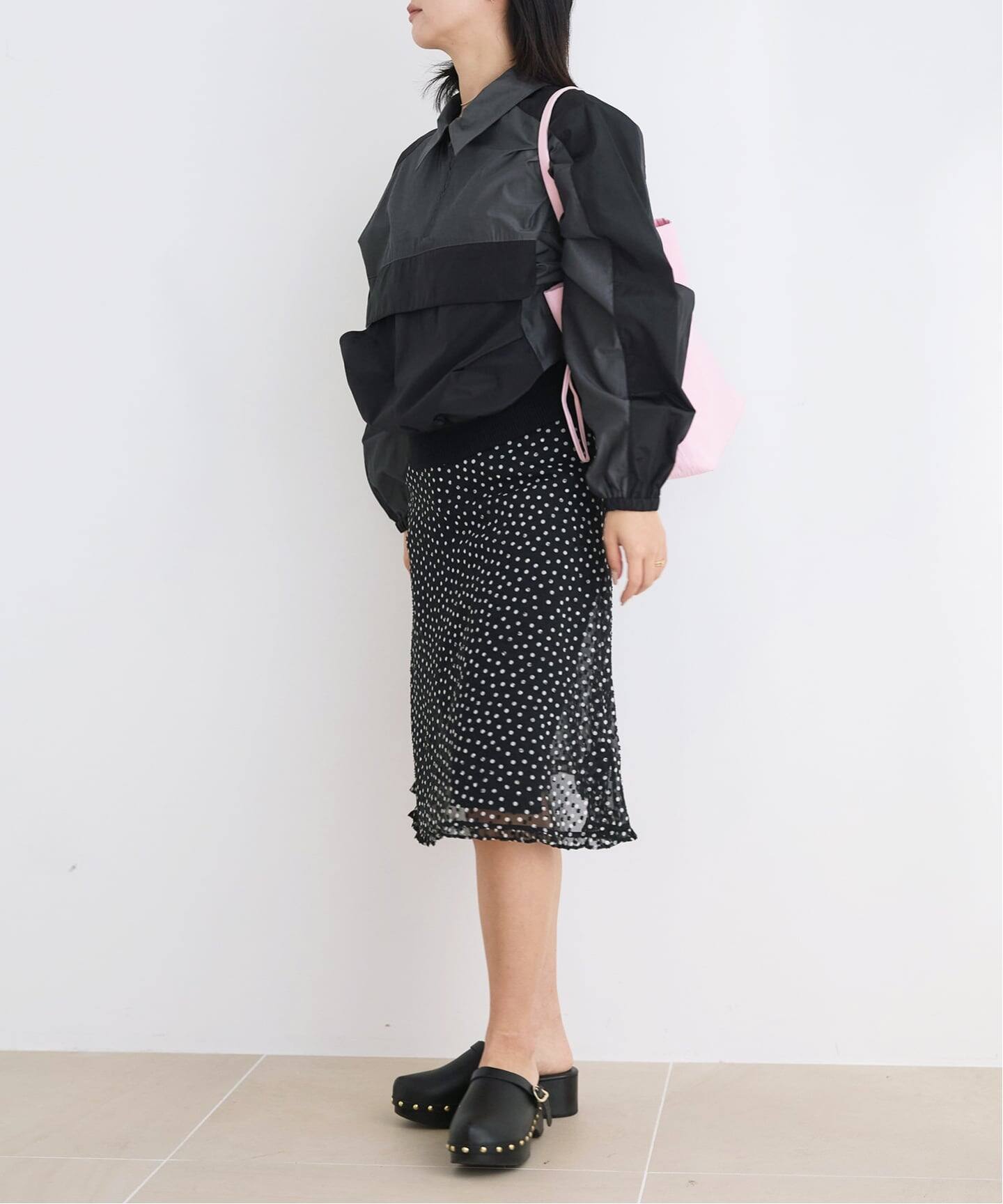 IENA LA BOUCLE シアードットスカート（ひざ丈スカート）｜IENA