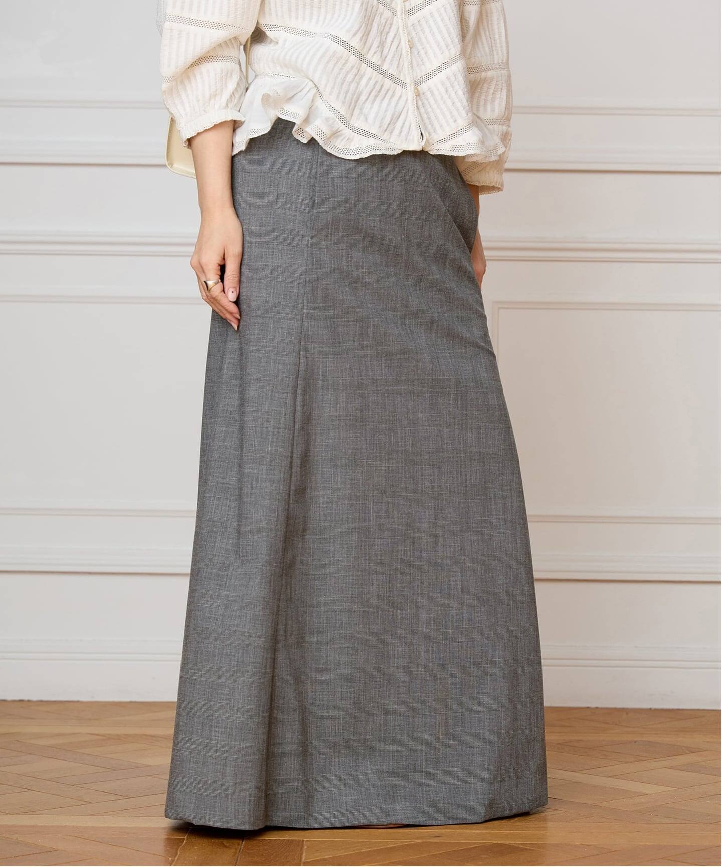 IENA LA BOUCLE Iラインスカート（ロング・マキシ丈スカート）｜IENA