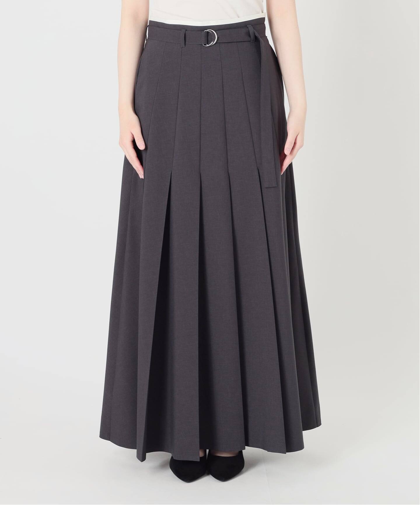 IENA LA BOUCLE プリーツマキシスカート（ロング・マキシ丈スカート