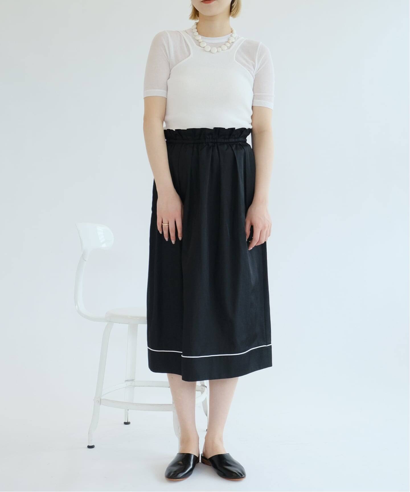 IENA LA BOUCLE サテンタックスカート（その他スカート）｜IENA
