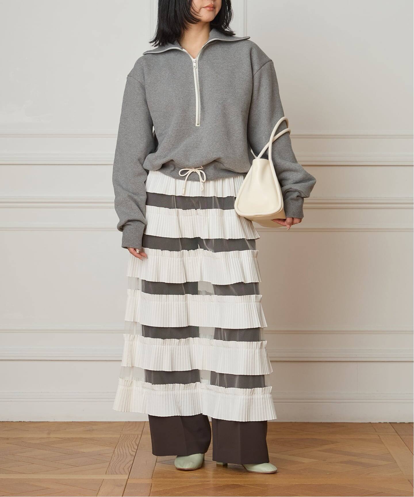 IENA LA BOUCLE ダンダンプリーツスカート（その他スカート）｜IENA