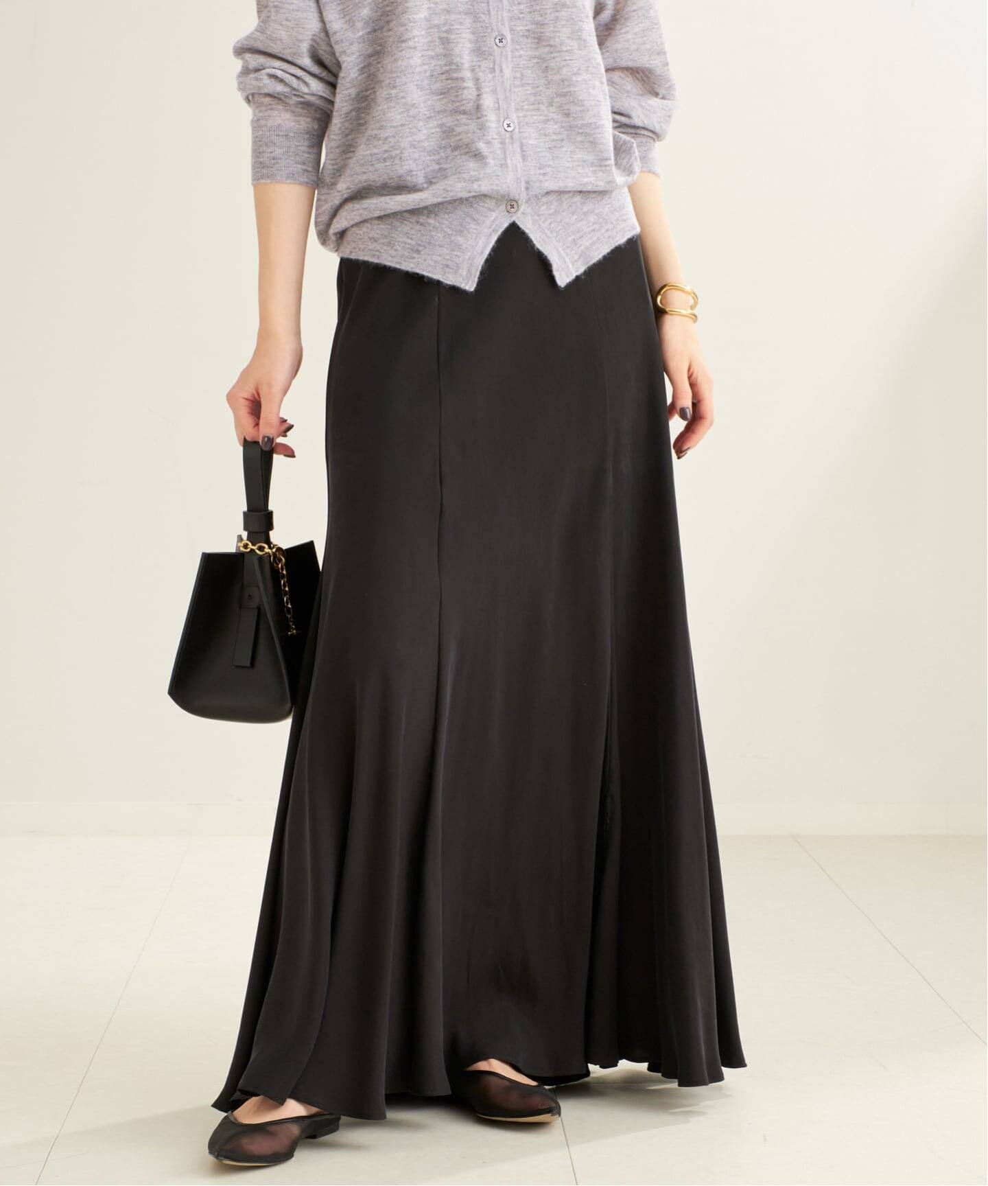 Plage Washable Fibril フィブリル ロングスカート38 plage プラージュWashable Fibril ロングスカート