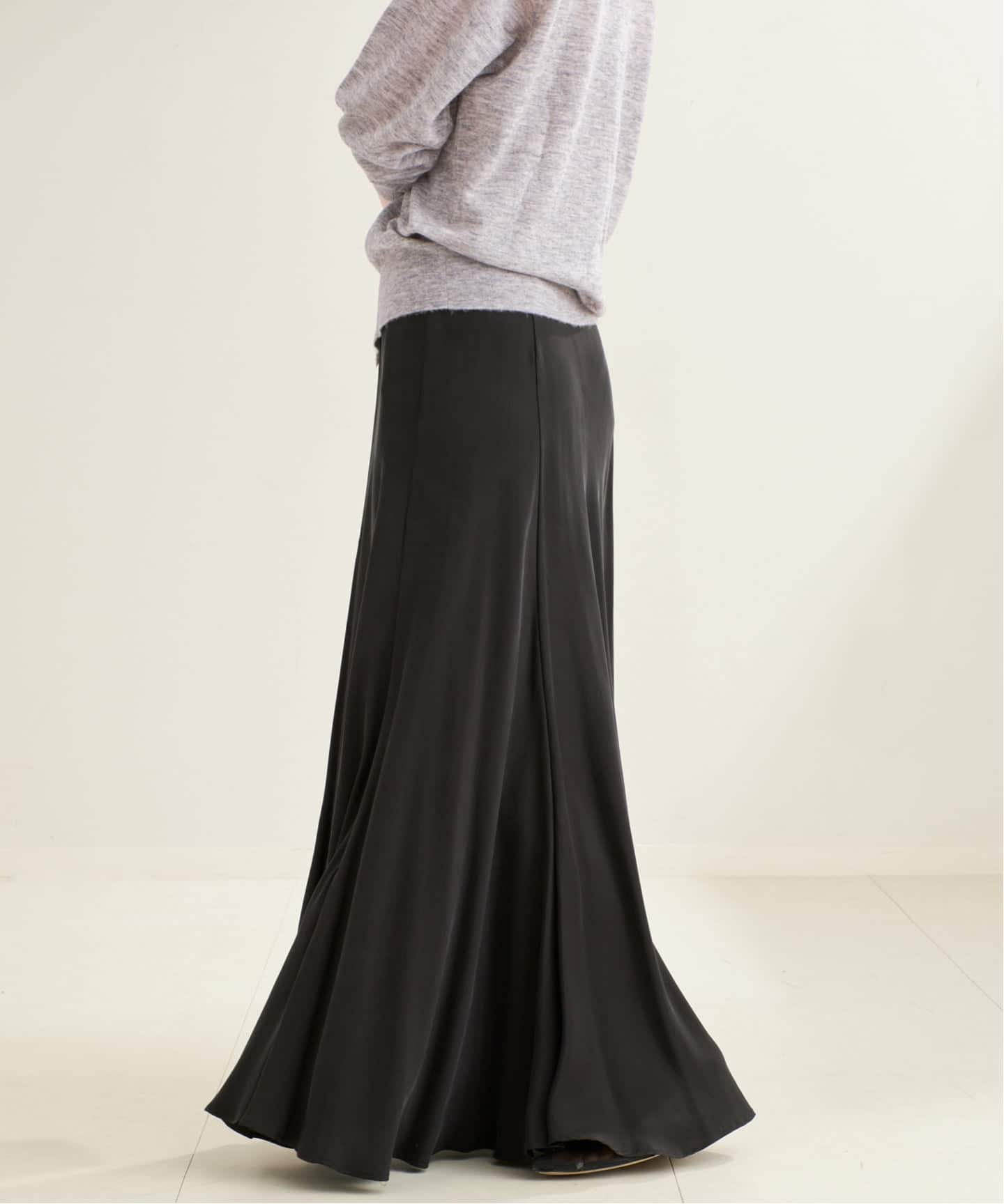 plage✴︎25SS✴︎Washable Fibril スカート34✴︎¥22000 追加》Washable Fibril Drape スカート（ロング・マキシ丈スカート