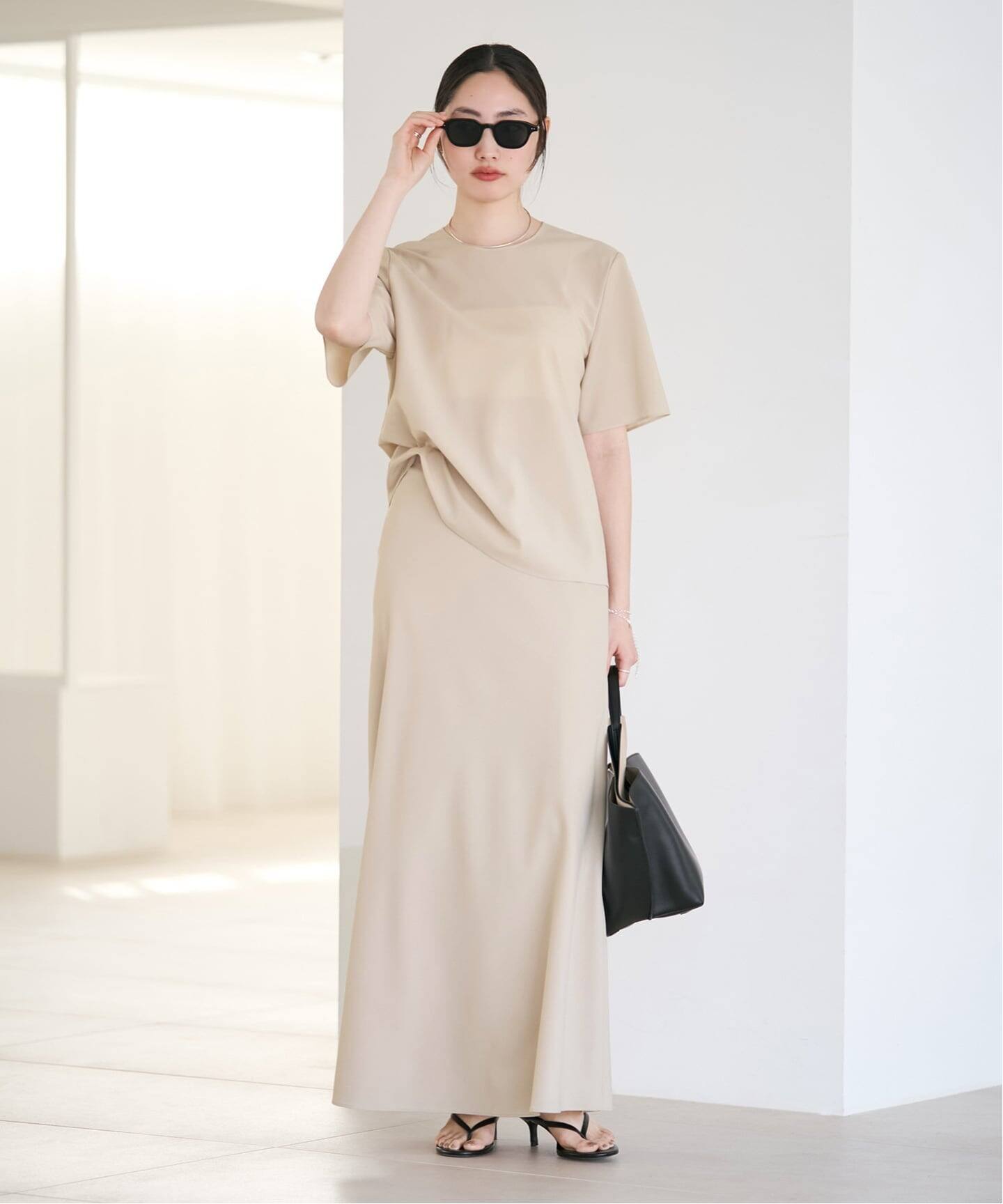 Plage PURE RAMIE BIAS スカート PURE RAMIE BIAS スカート（ロング・マキシ丈スカート）｜Plage