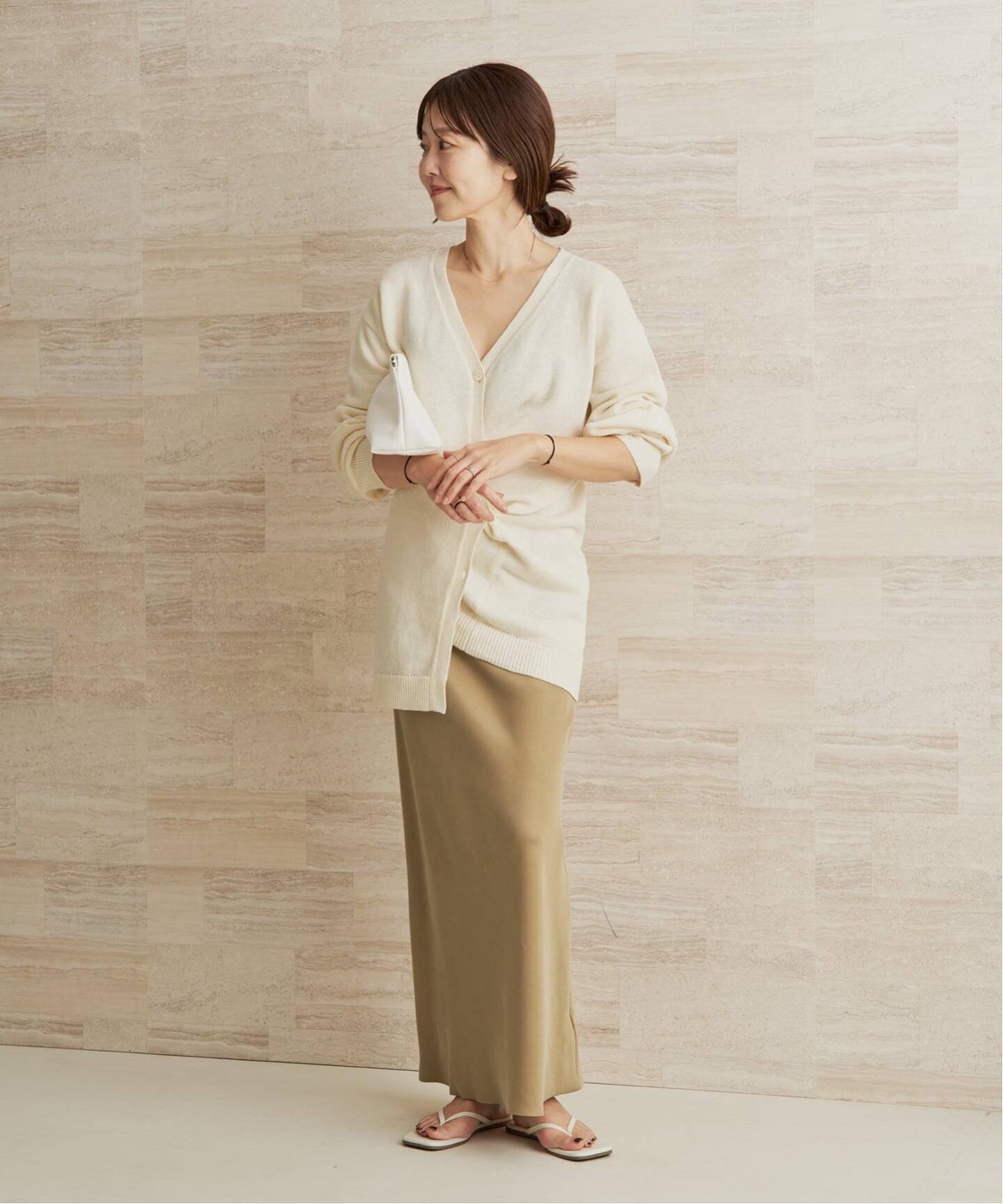 Plage / 新品・未使用 Fibril Nuance Skirt ベージュ 一部店舗・WEB限定》Fibril Nuance スカート（ロング・マキシ丈