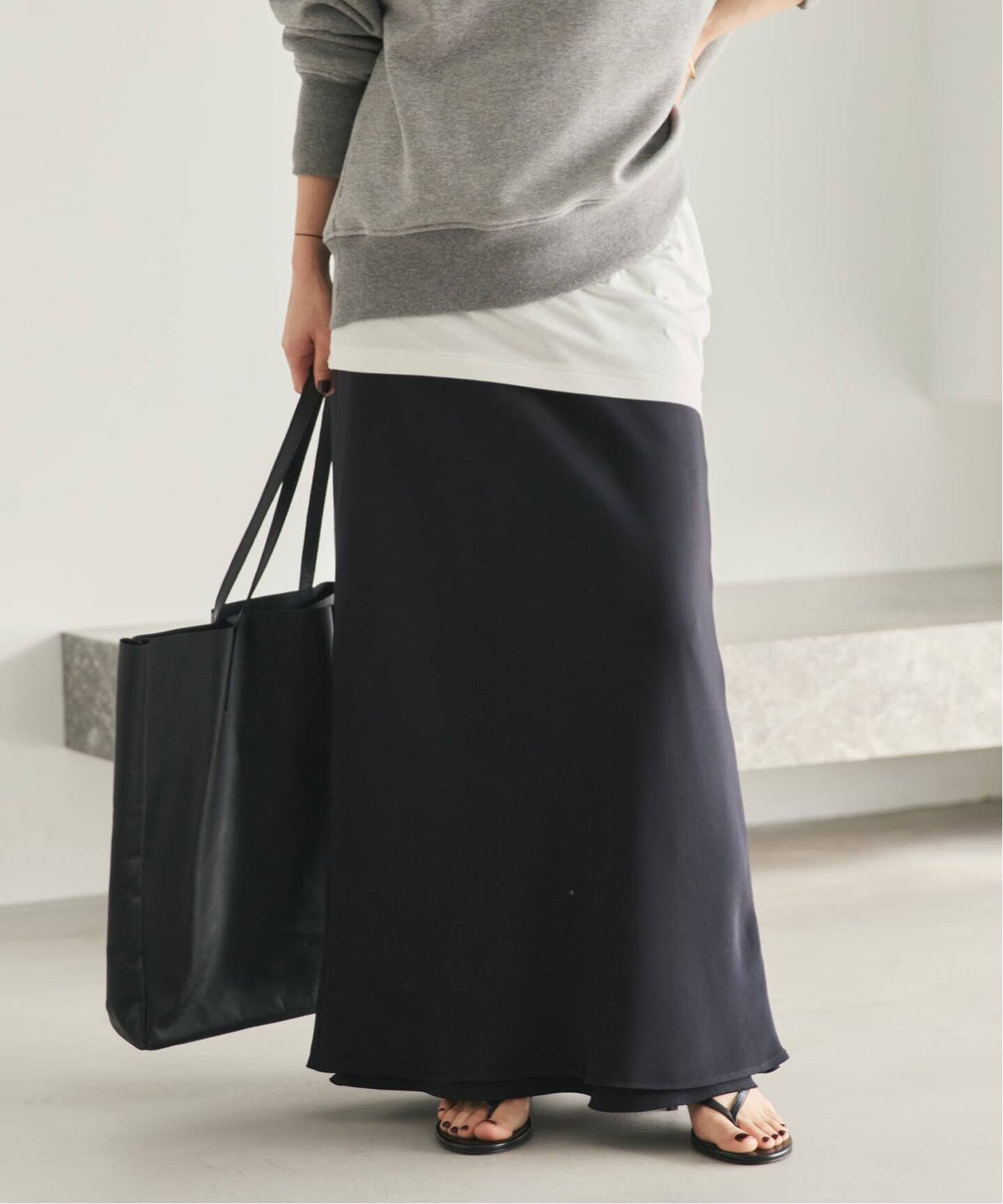 plage (新品、未使用)Two cut off スカート Two cut off スカート（ロング・マキシ丈スカート）｜Plage