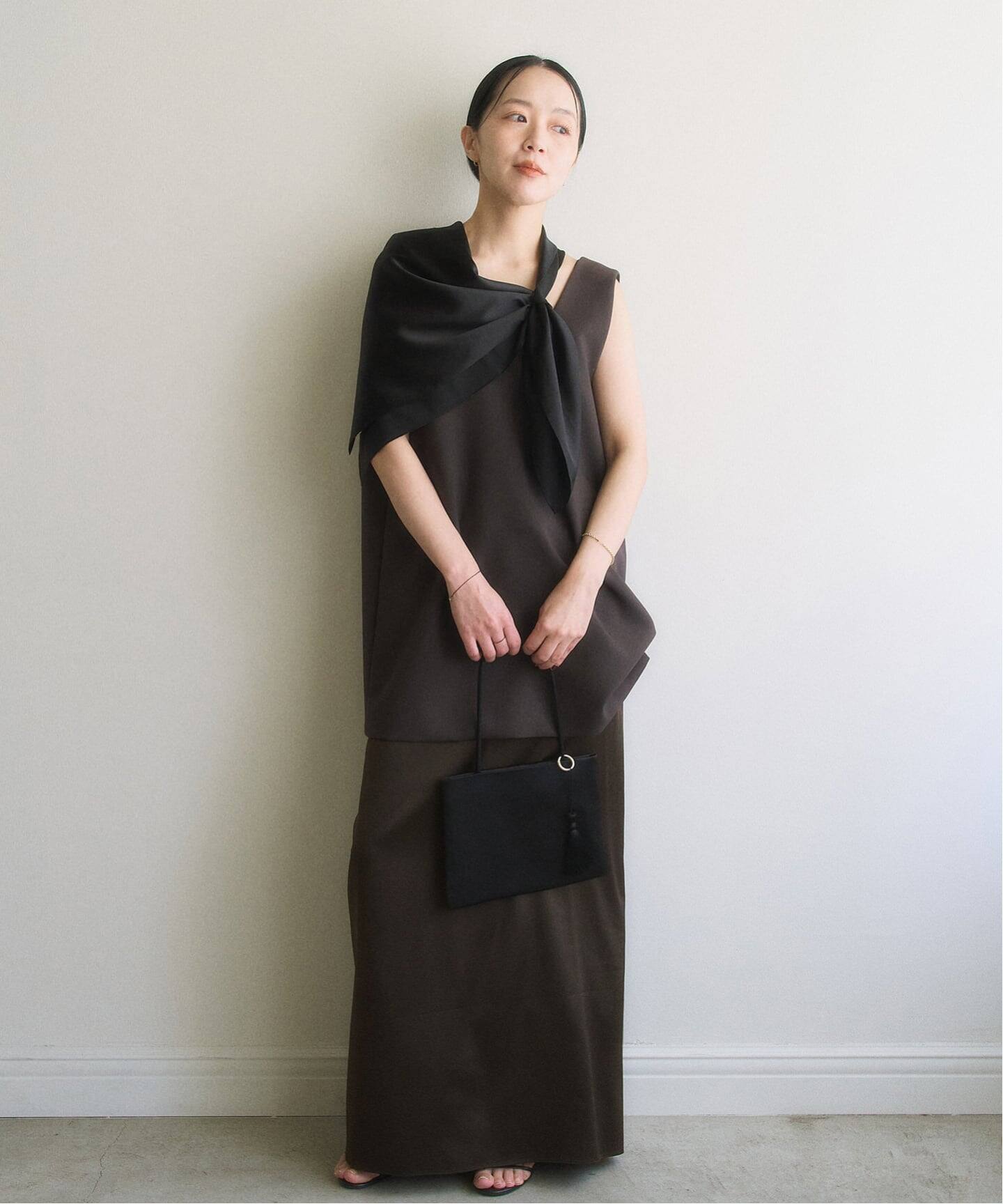 Plage MY silk satin スカート MY_silk satin スカート（ロング・マキシ丈スカート）｜Plage