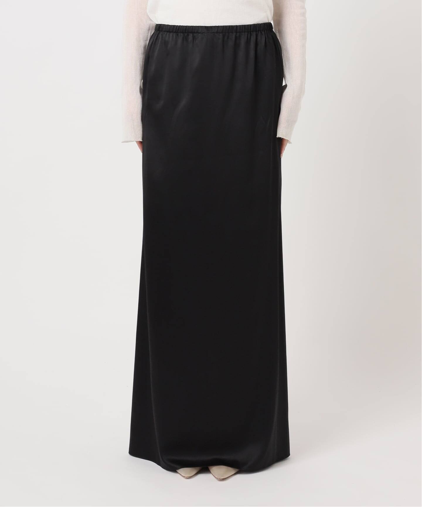 Plage MY silk satin スカート MY_silk satin スカート（ロング・マキシ丈スカート）｜Plage