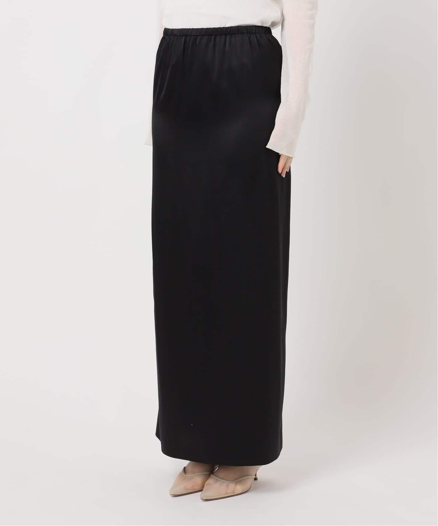 Plage MY silk satin スカート MY_silk satin スカート（ロング・マキシ丈スカート）｜Plage