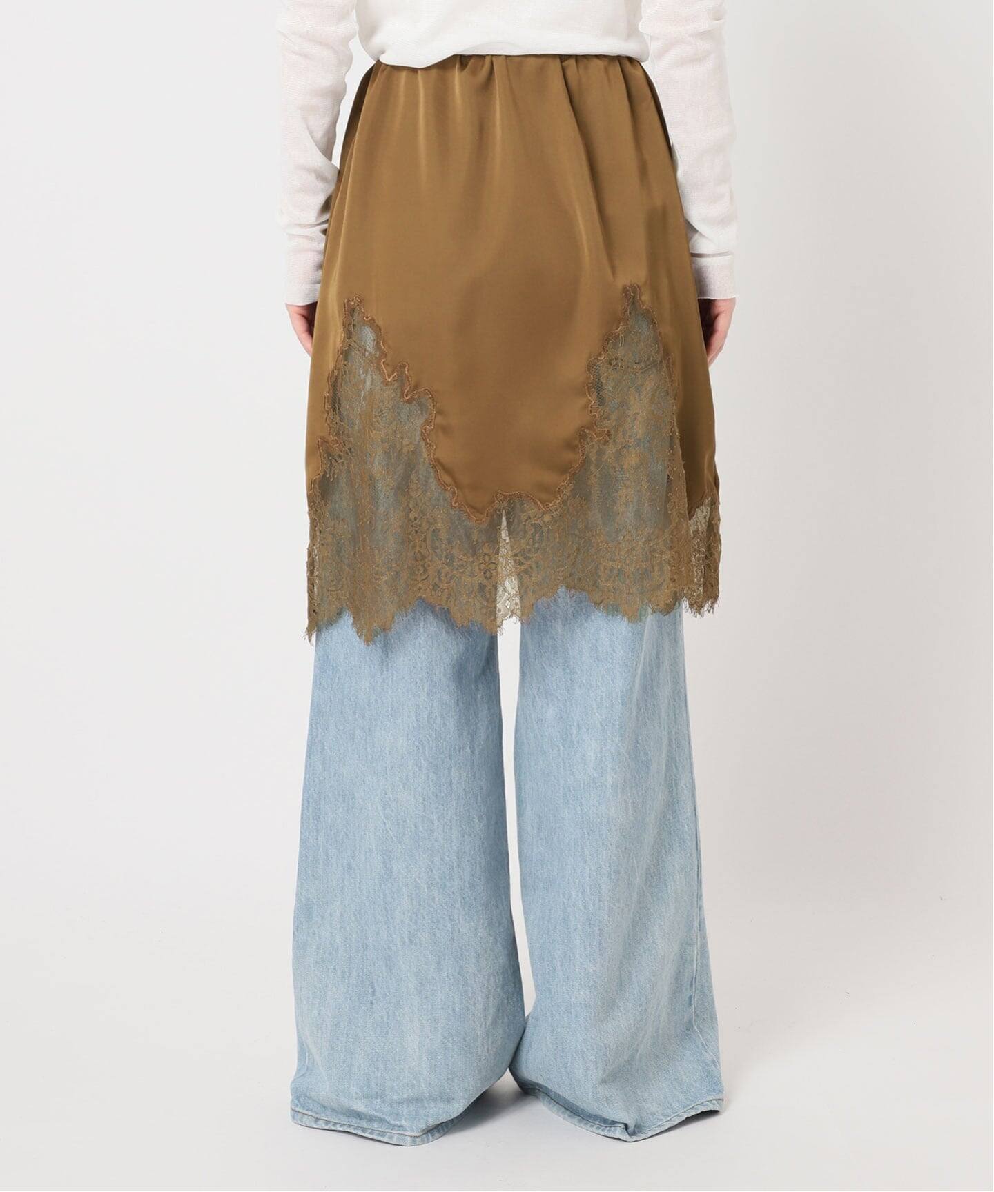 plage プラージュ✴︎Antique like lace レーススカート✴︎新品 plage（プラージュ）の「Antique like lace スカート（スカート）」 - WEAR