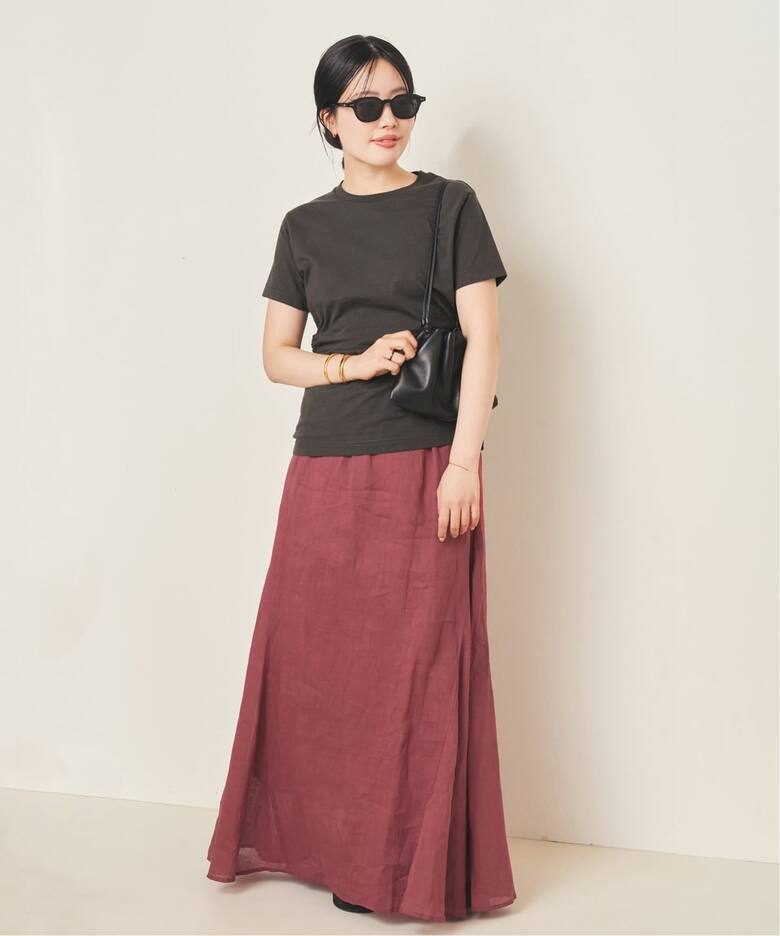 RAMY LINEN TACK スカート（ロング・マキシ丈スカート）｜Plage 