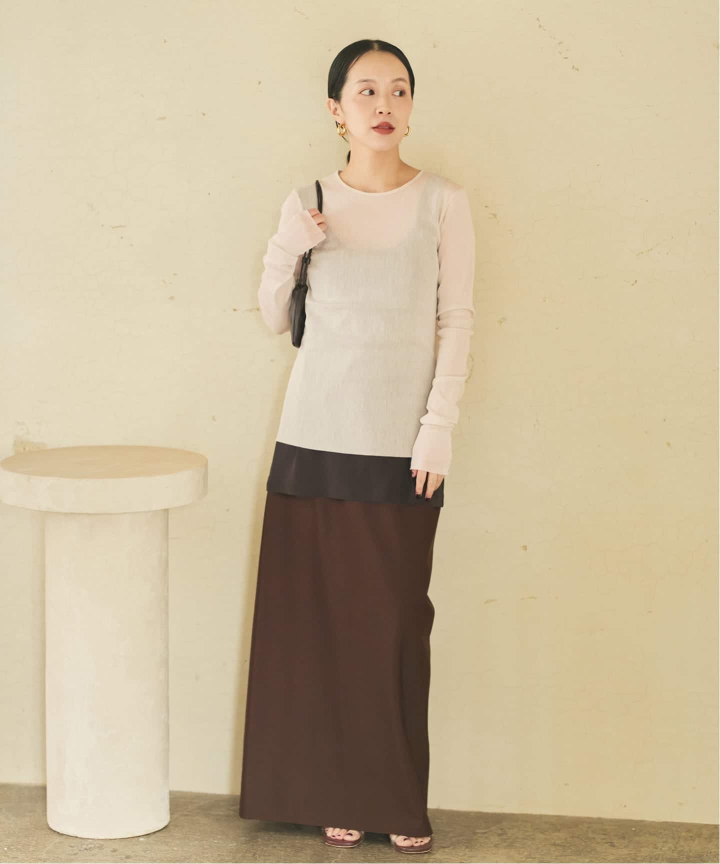 追加予約》R'IAM ダイバータイトスカート（ロング・マキシ丈スカート