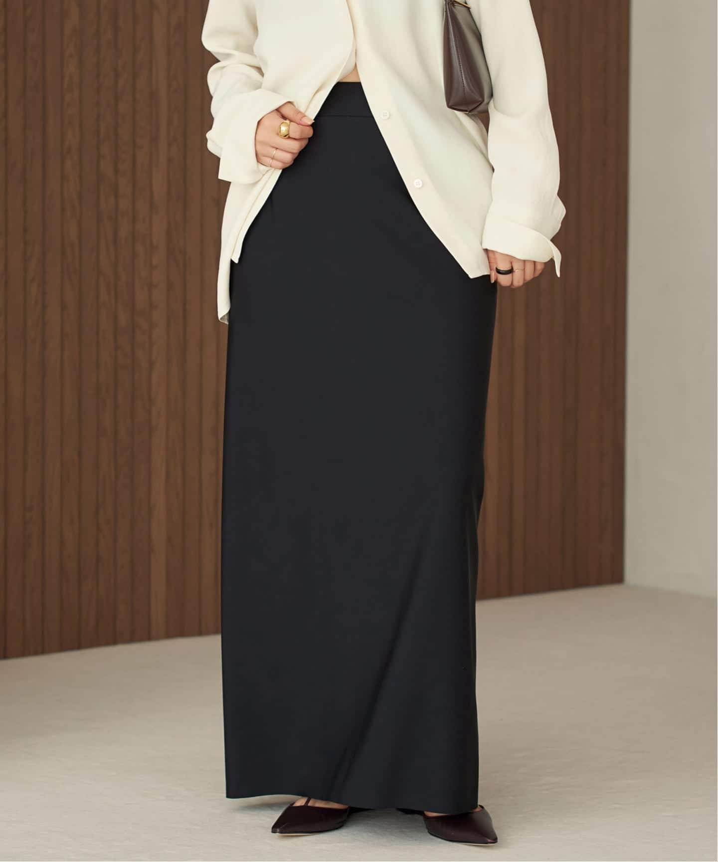 追加予約》R'IAM ダイバータイトスカート（ロング・マキシ丈スカート