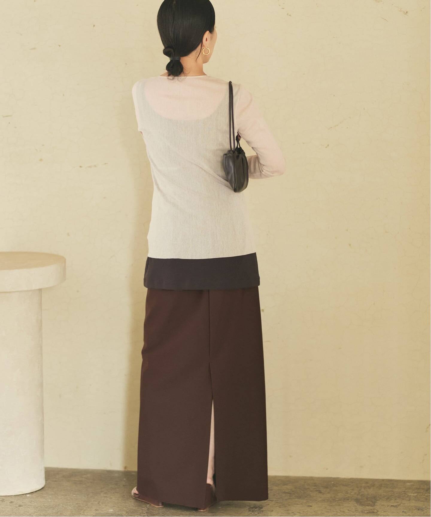 追加予約》R'IAM ダイバータイトスカート（ロング・マキシ丈スカート